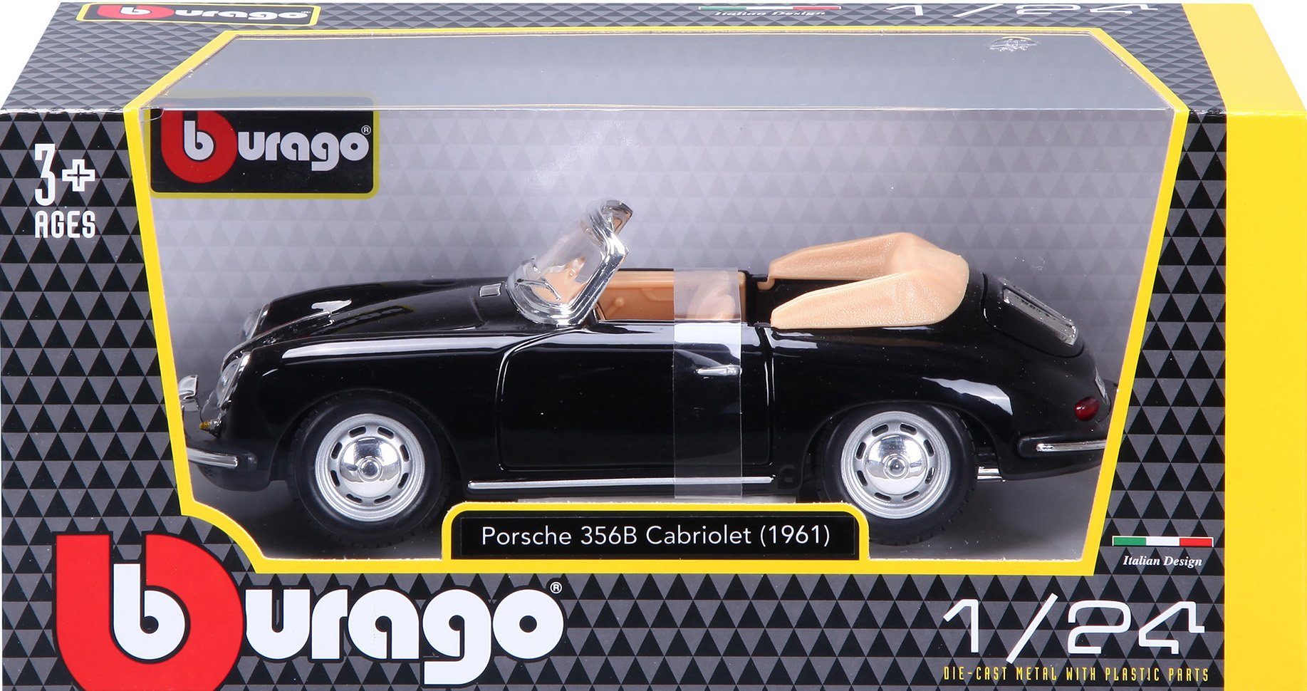 Bburago Auto op schaal Porsche 356B Cabrio (1961)