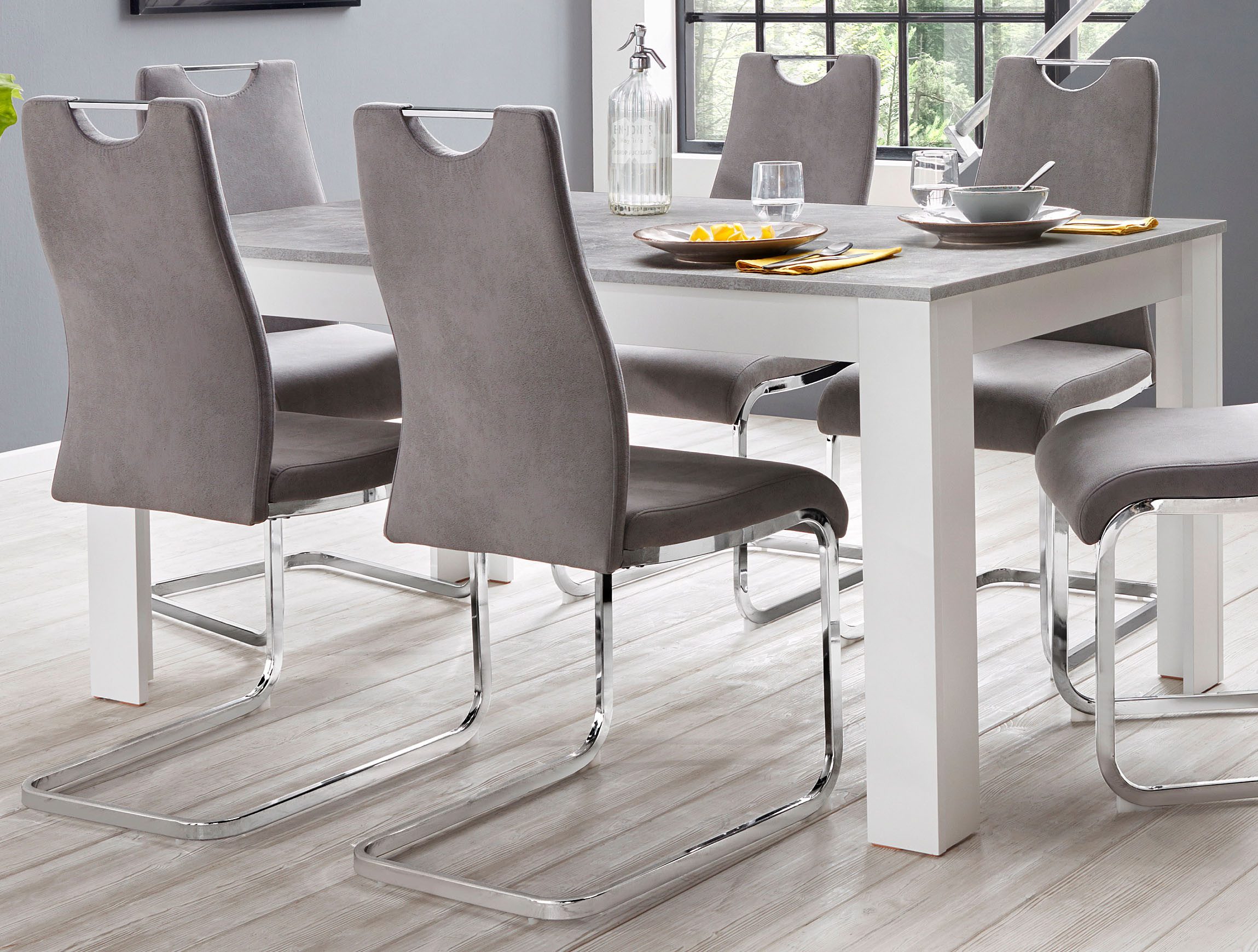 Home affaire Eettafel Milano Eettafel breedte 160 cm (1 stuk)