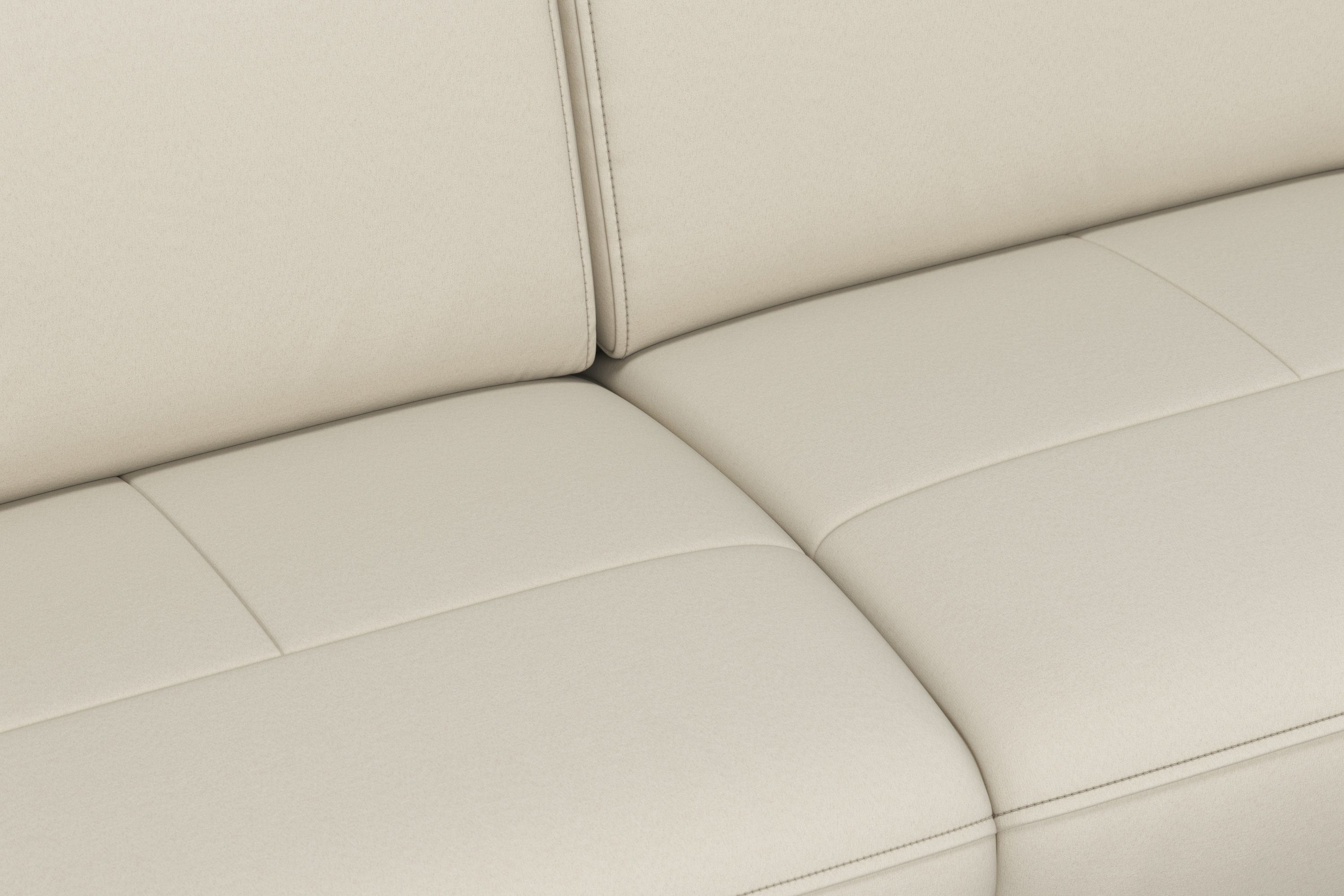 sit&more Hoekbank Freetown L-vorm met verstelbare hoofdsteun en comfortabele binnenvering