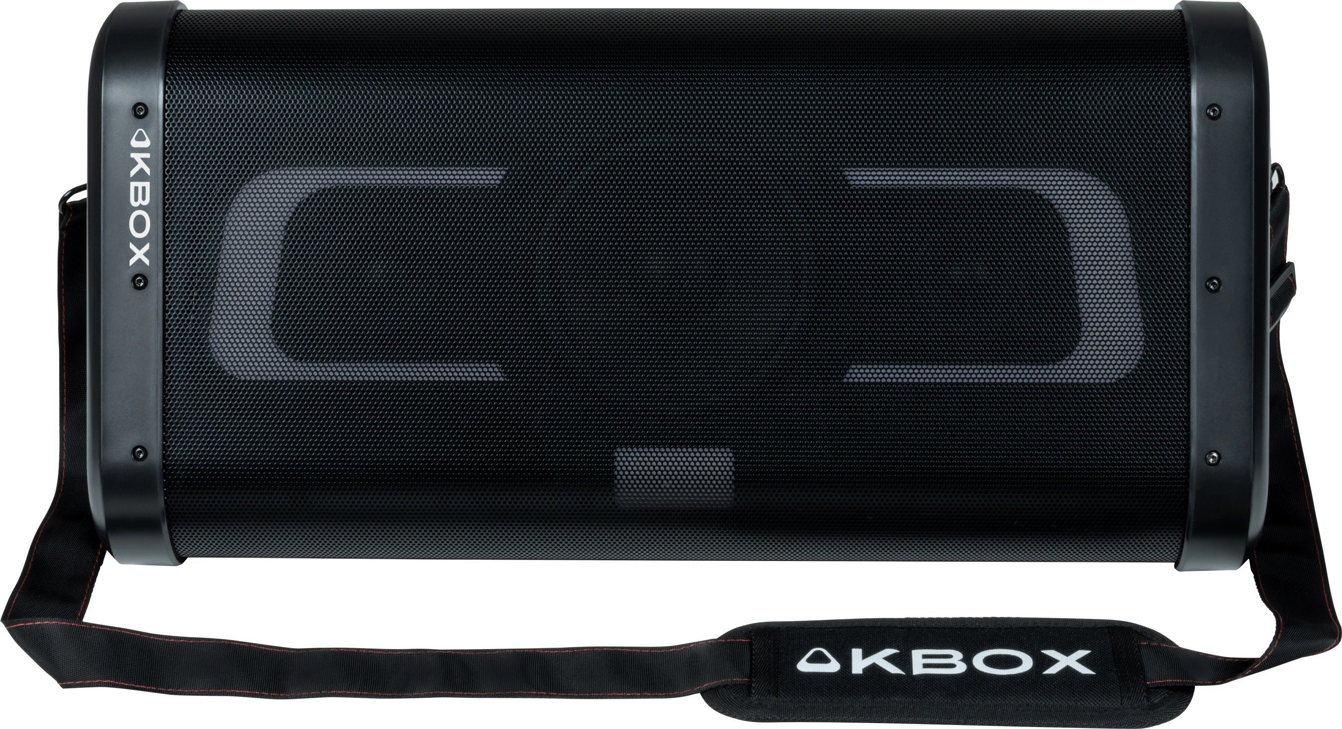 BigBen Party-luidspreker PARTY Kbox IP AU387056 met lichteffecten, draadloos, inclusief 2 microfoons
