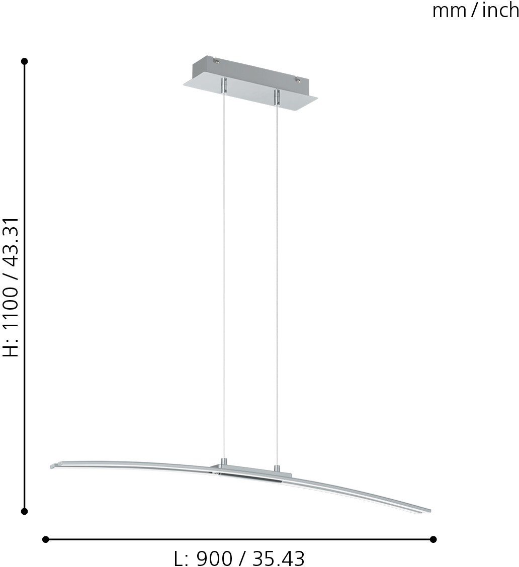 EGLO Hanglamp Lasana Hanglamp, hanglamp
