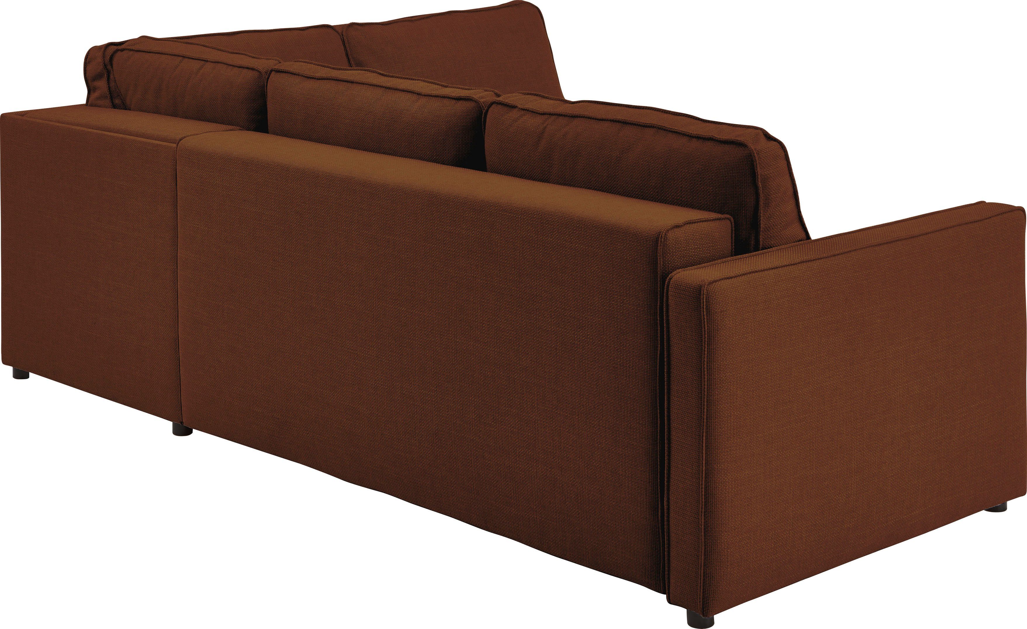 ATLANTIC home collection Slaapbank Chill Hoekbank met slaapfunctie en bedlade