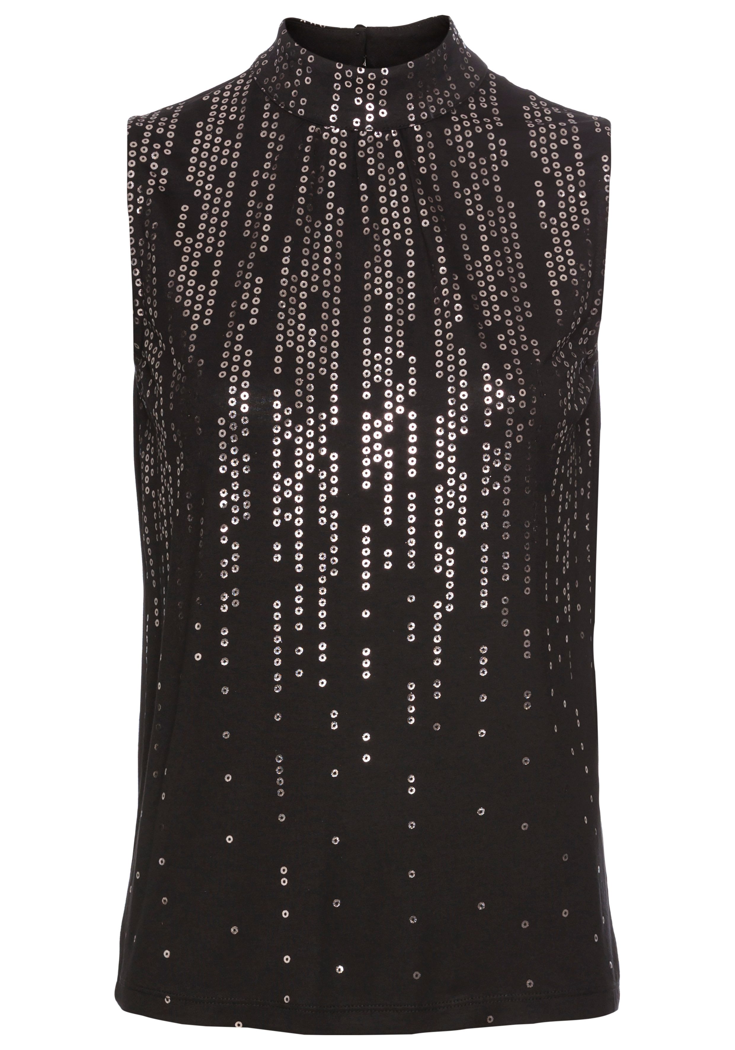 Laura Scott Shirttop met paillettenprint
