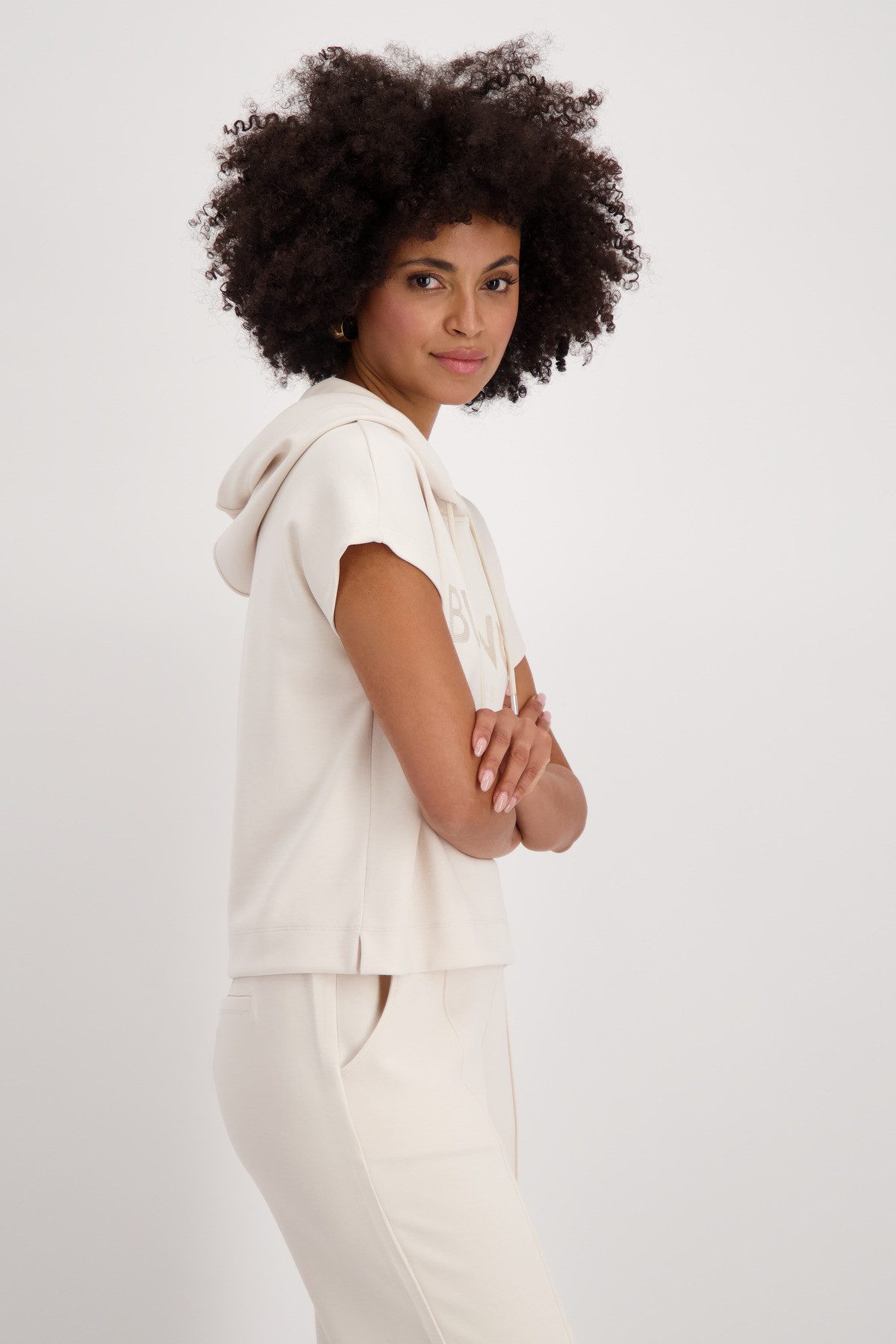 Monari Sweatshirt met drukletters