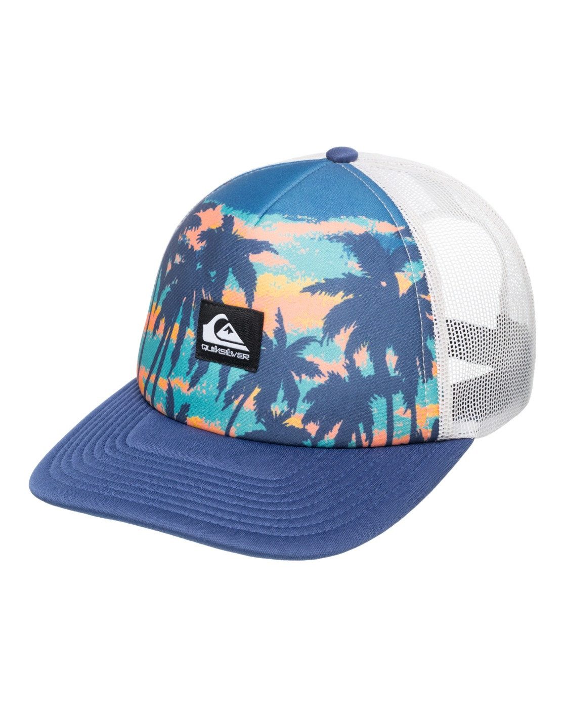 Quiksilver Truckerpet Emu Coop heren petten maat Onesize blauw