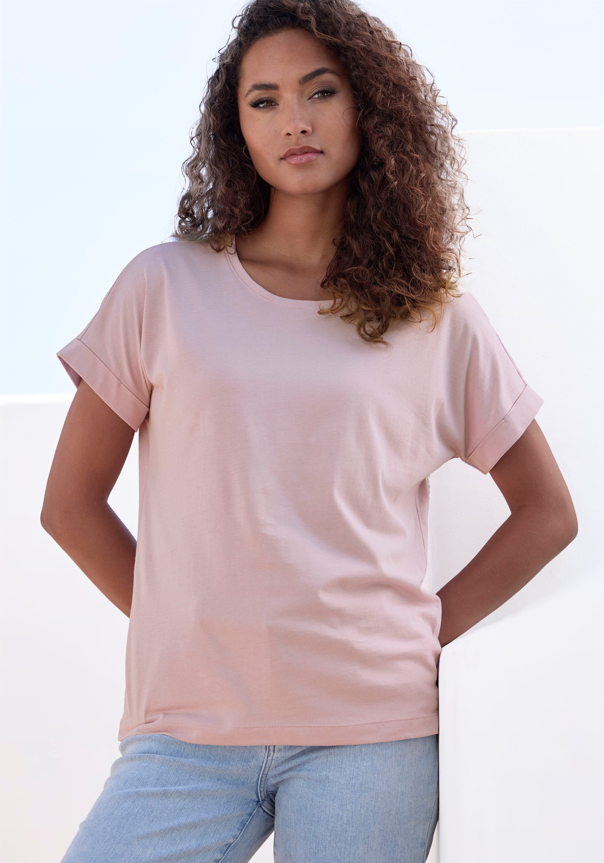 Copenhagen Studios T-shirt Met subtiele logoprint achteraan van zachte jersey...