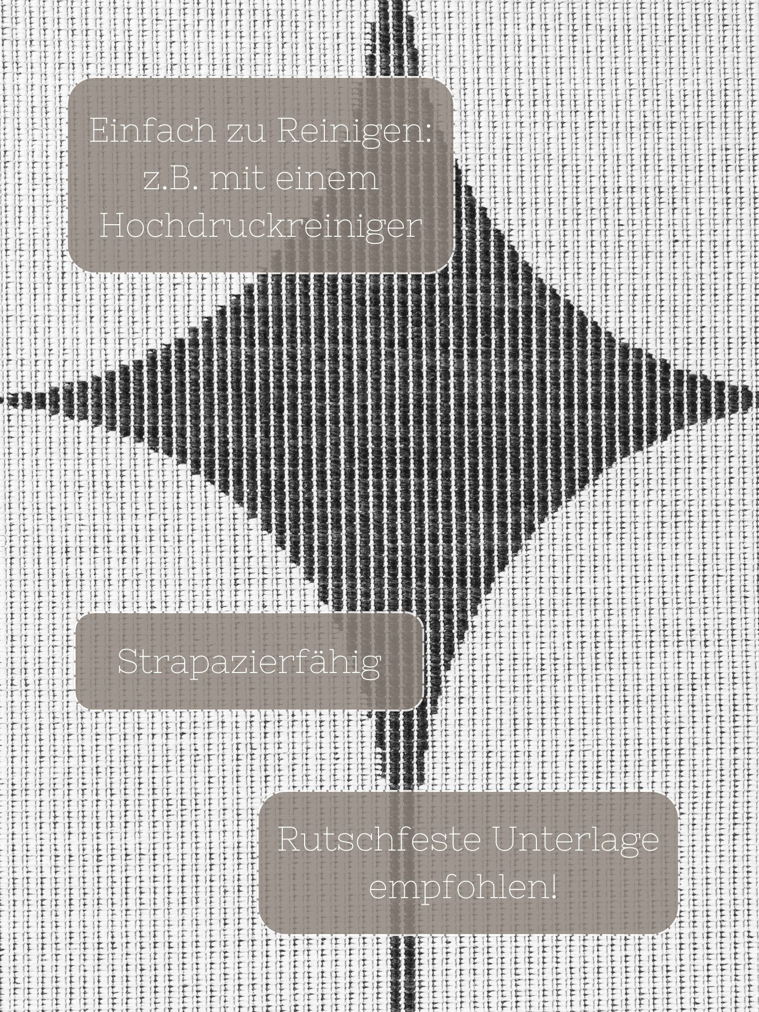 NORTHRUGS Outdoorkleed Bowen omkeerbaar tapijt