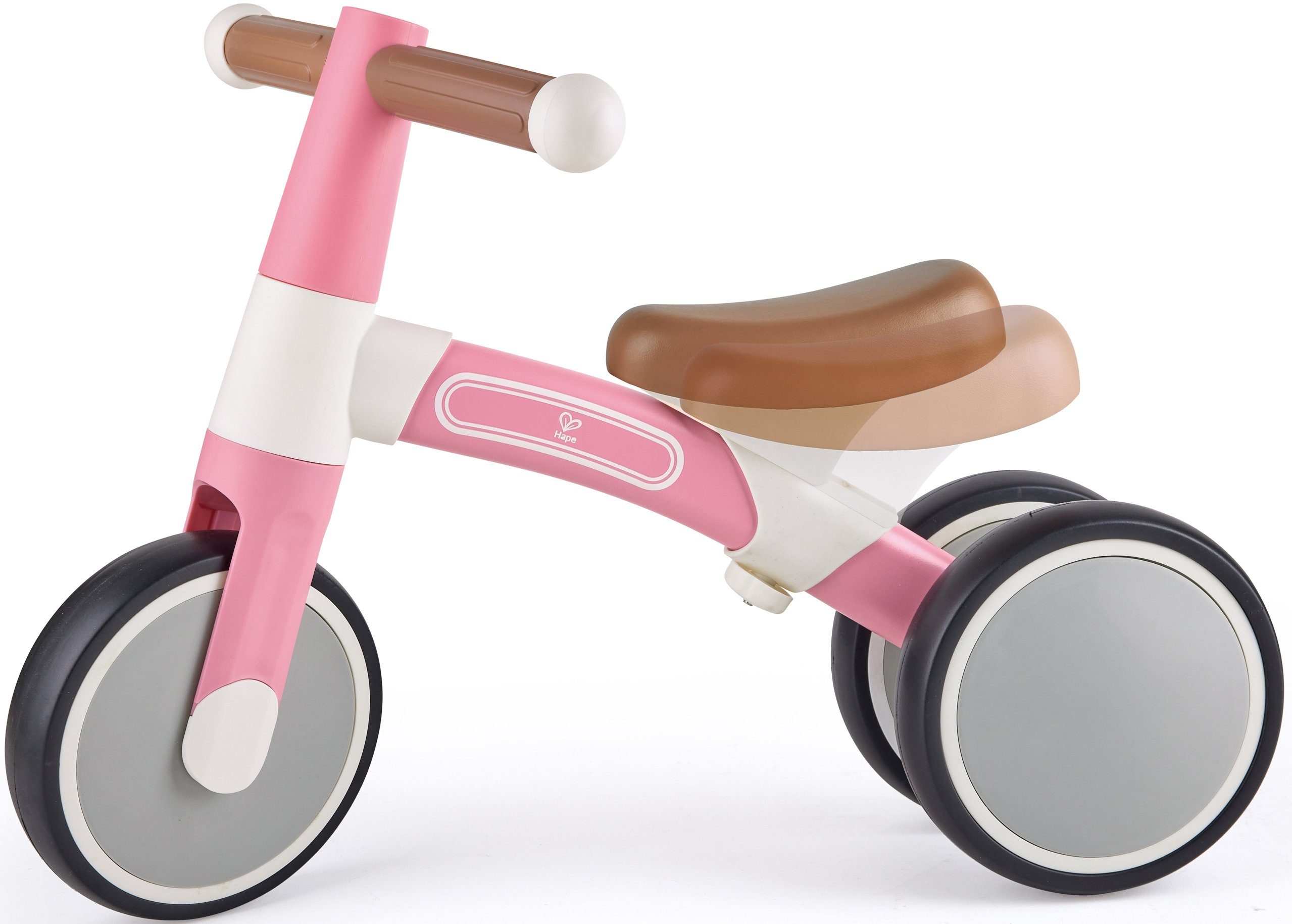 Hape Driewieler Mijn eerste loop-driewieler, roze