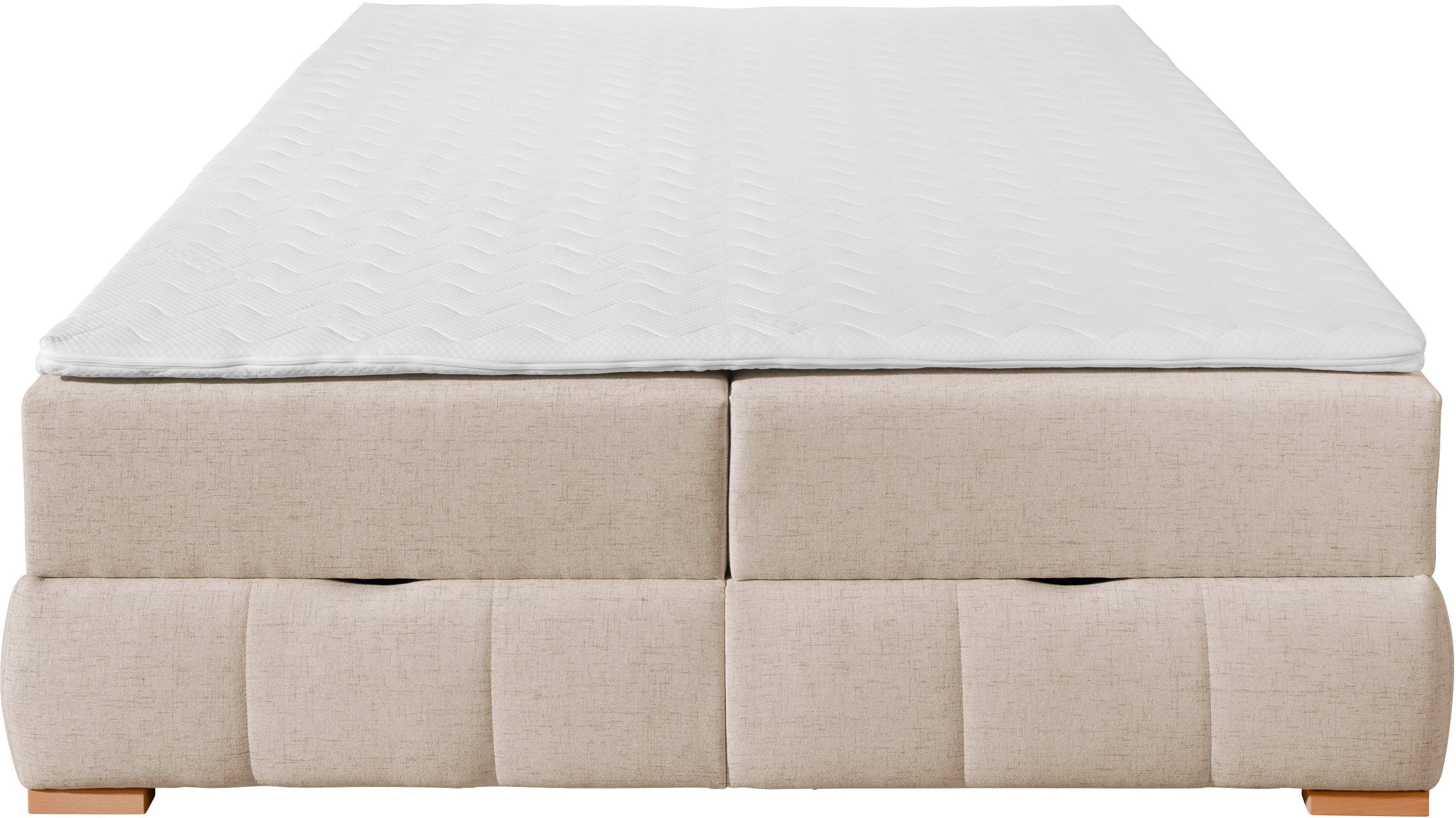 Guido Maria Kretschmer Home&Living Boxspring Wehma zonder hoofdbord, inclusief matrastopper en bedlade