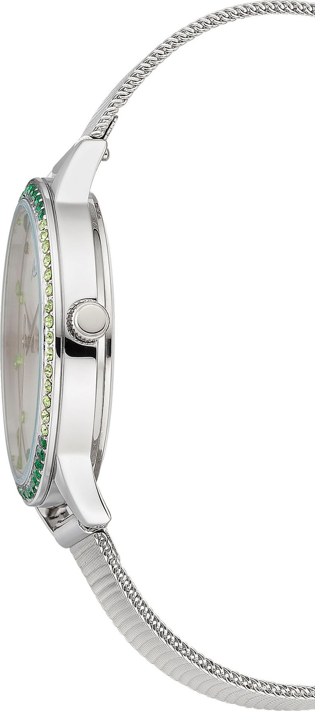 Aniston JEWELRY & WATCHES Kwartshorloge Horloge, dameshorloge, ideaal ook als cadeau, nieuwe collectie (set, 3-delig, Met 2 wisselbandjes)
