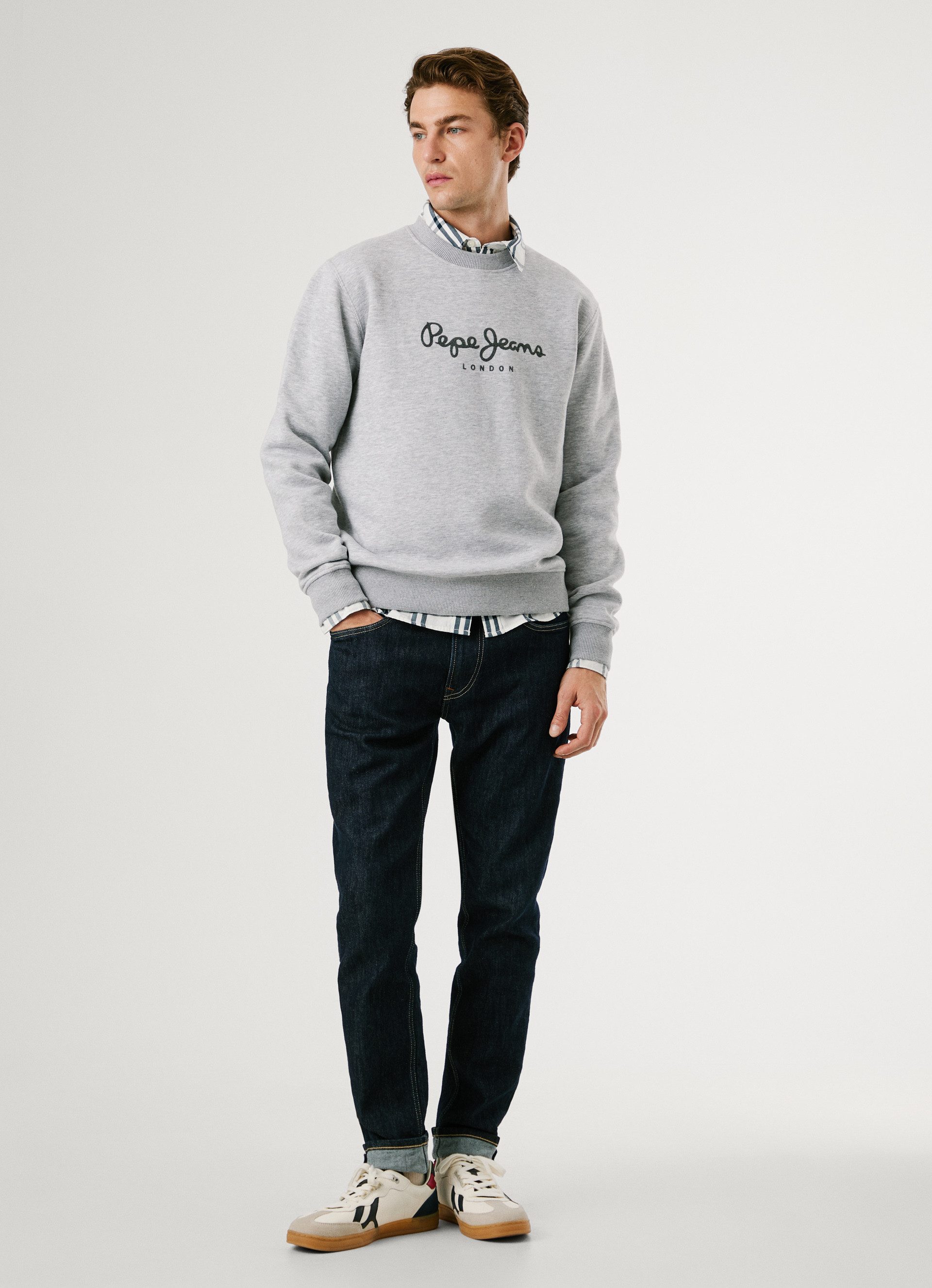 Pepe Jeans Sweatshirt MACBETH MELANGE CREW