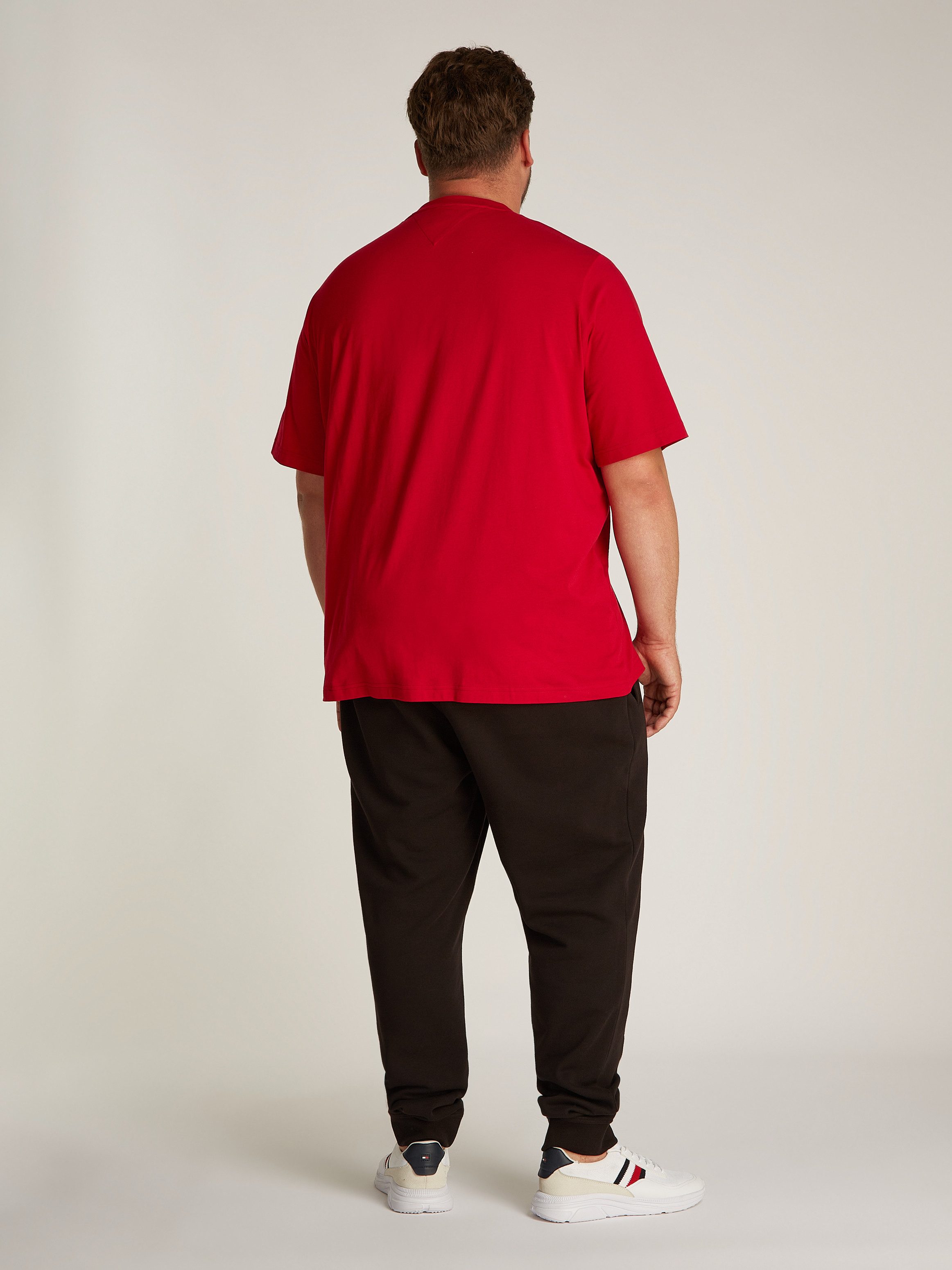 Tommy Hilfiger Shirt met ronde hals BT-HILFIGER CHEST INSERT TEE-B