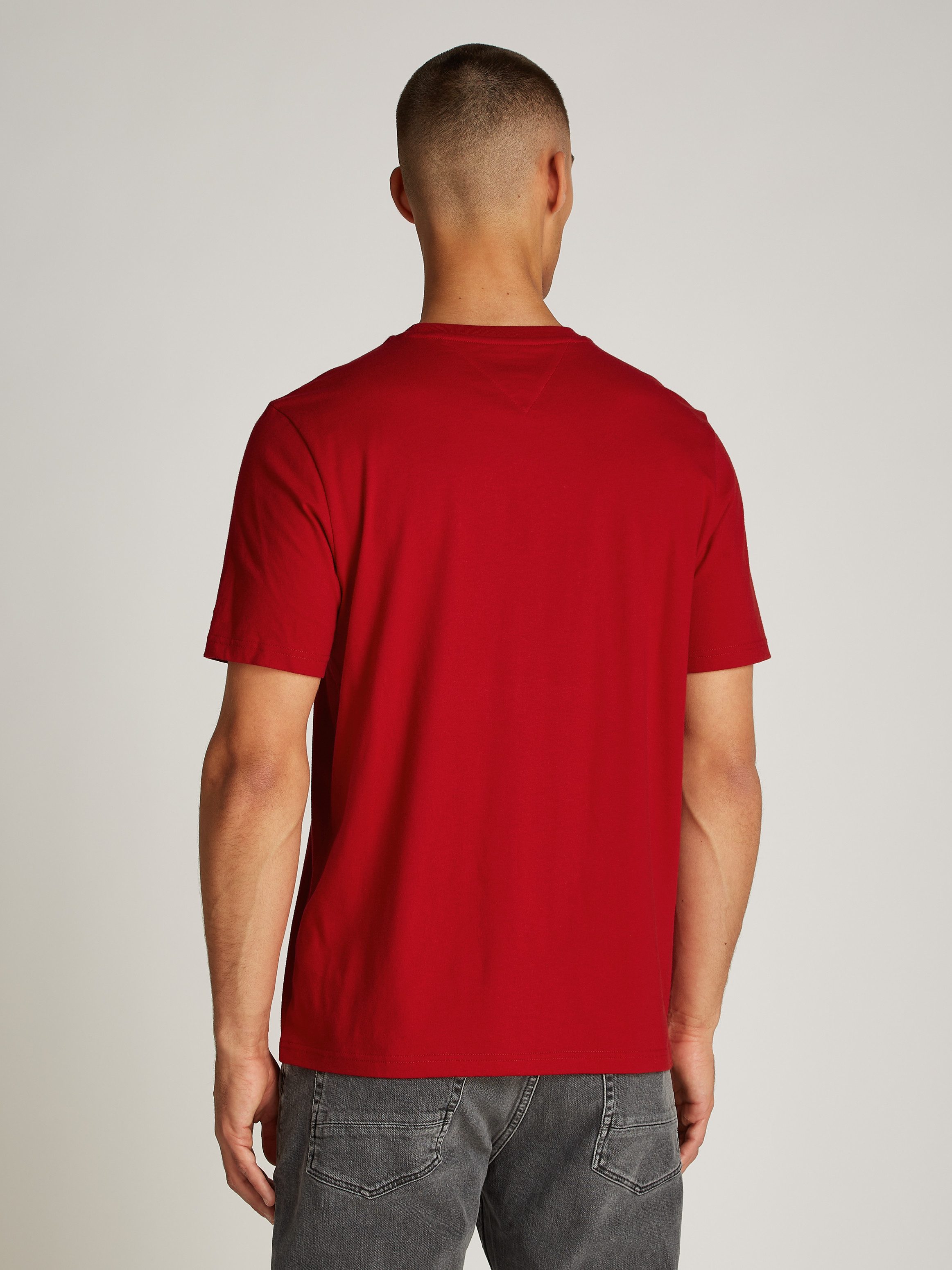 Tommy Hilfiger T-shirt RWB HILFIGER TEE Logoprint op borsthoogte
