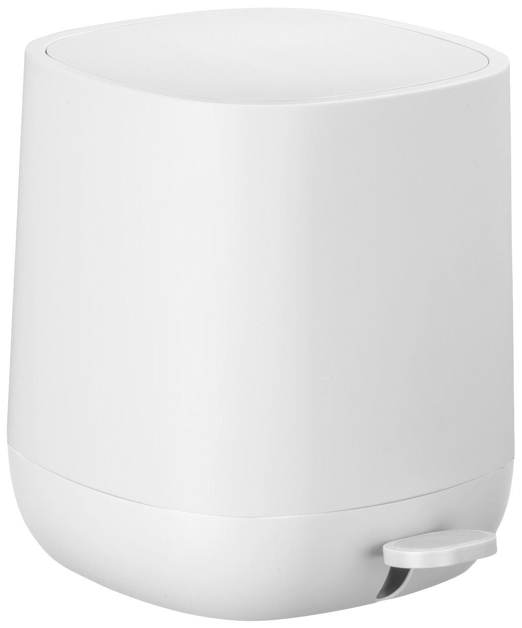 WENKO Tissue-emmer Davos 5 liter, øxh: 17x27 cm pedaalemmers wit