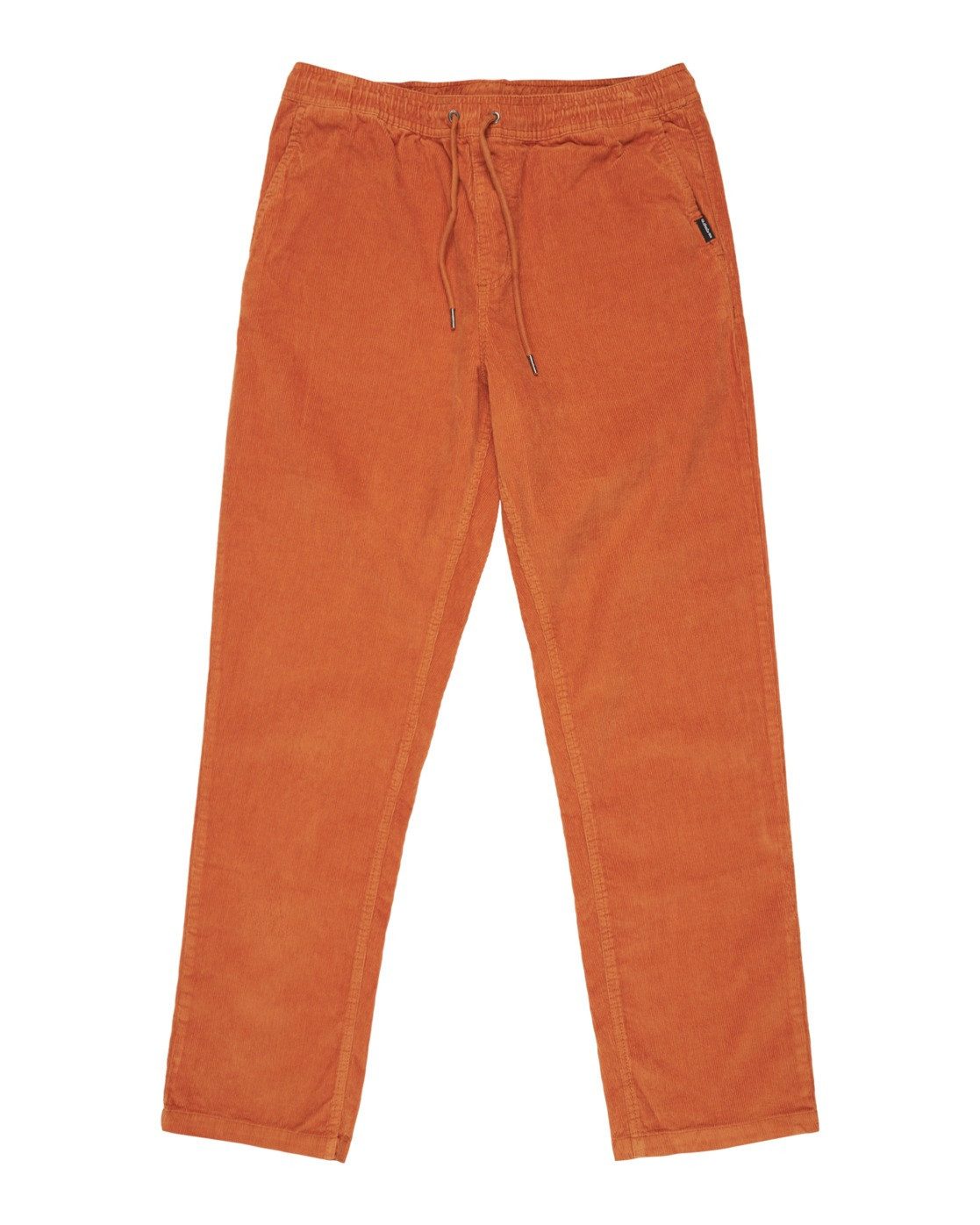 Quiksilver Stoffen broek Taxer Regular Cord heren broeken maat XL bruin