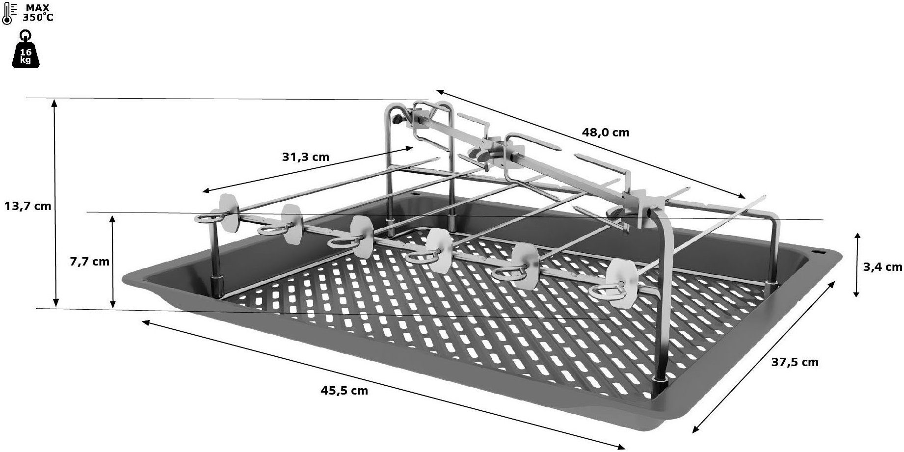 BOSCH Barbecueschaal HEZ635001