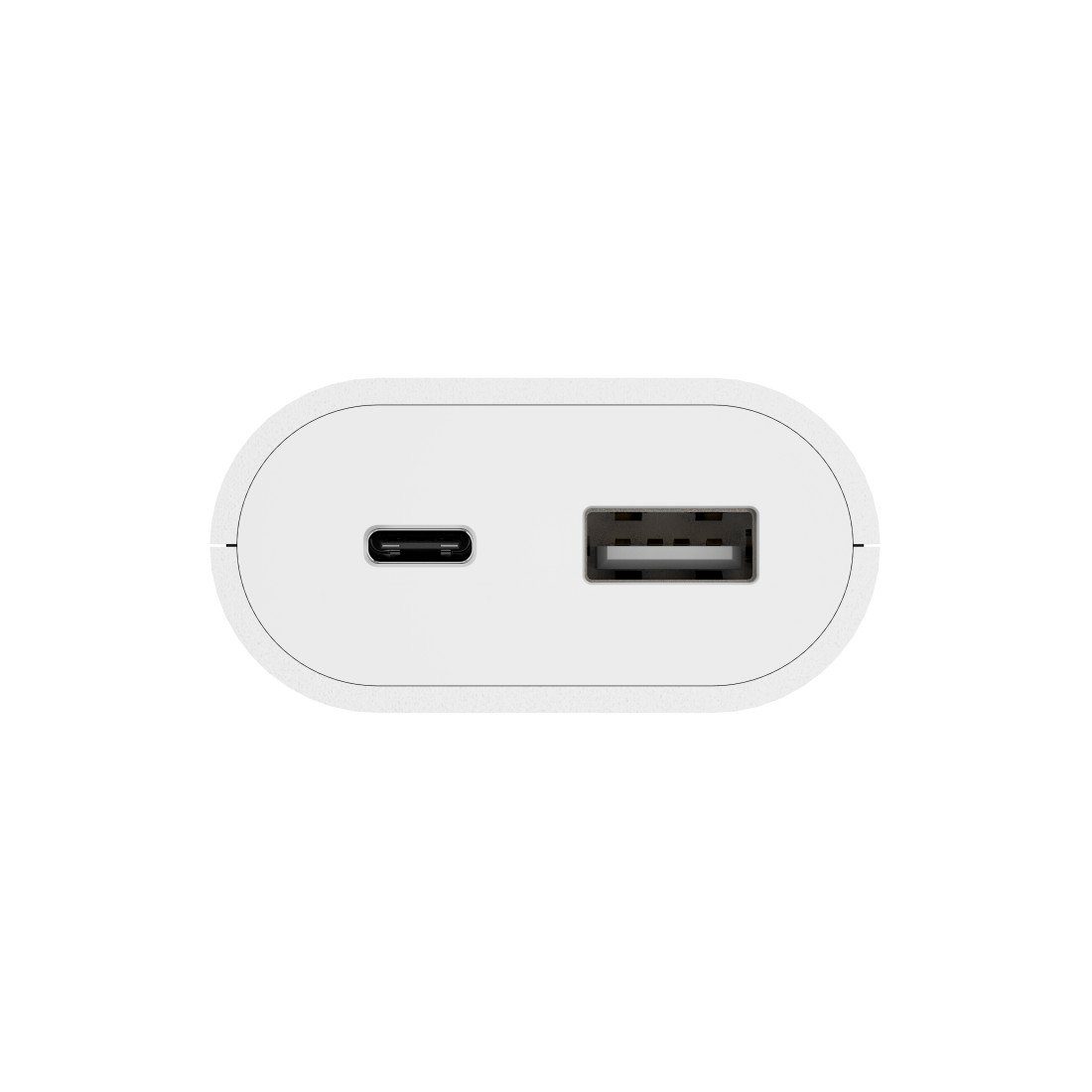 Hama USB-oplader USB voeding met 1,9 m lange kabel, 3,5A, 1x USB A, 1x USB C, wit