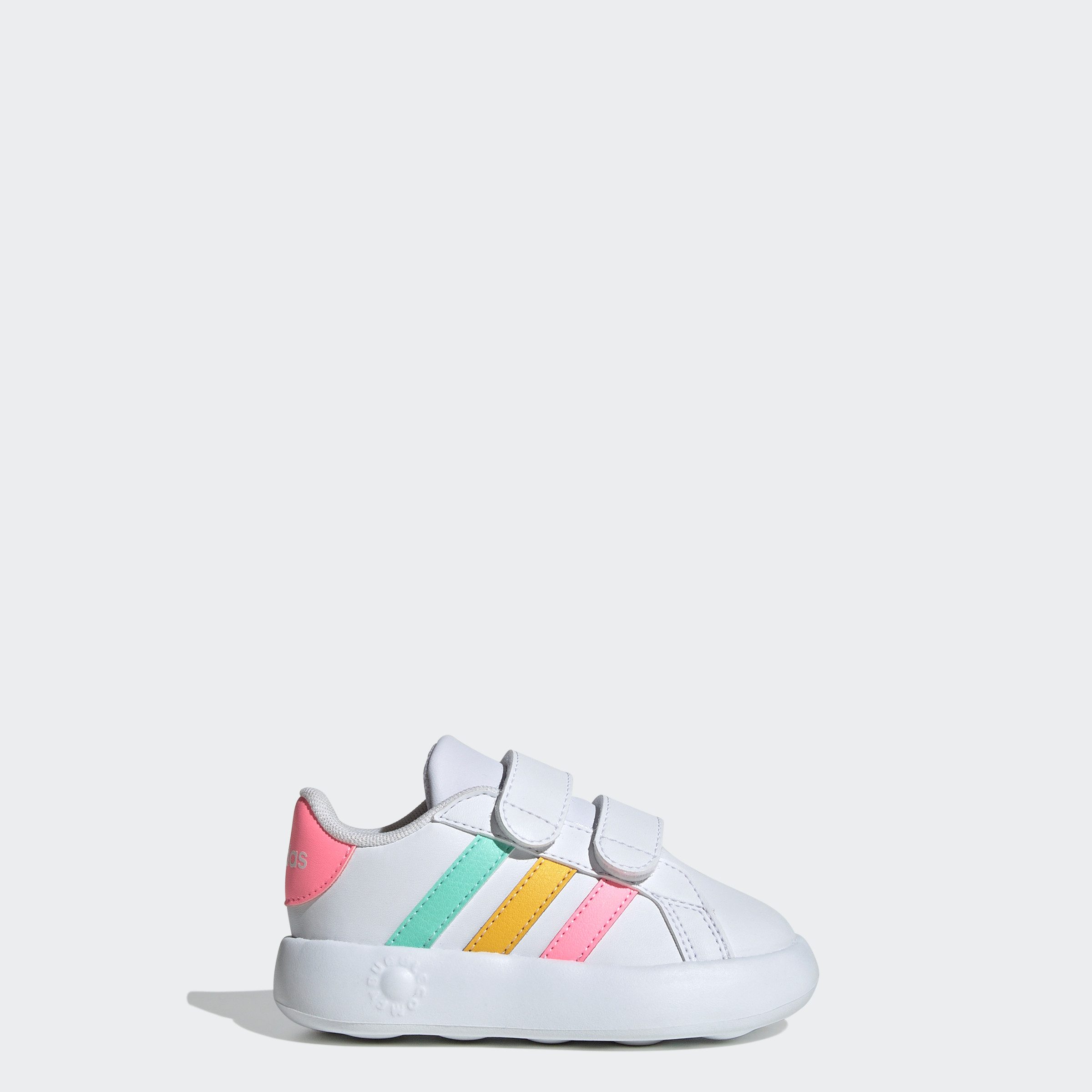 adidas Sportswear Klittenbandschoenen GRAND COURT 2.0 KIDS Design geïnspireerd op de adidas Superstar, voor kinderen