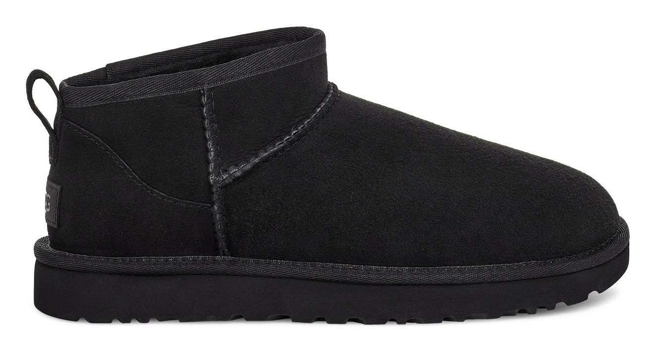 UGG Boots zonder sluiting Classic Ultra Mini Enkellaarsjes, instaplaarzen om in te stappen