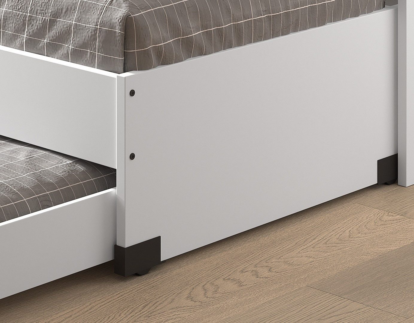 Home affaire Stapelbed voor kleine ruimtes, 2 ligplaatsen, bedlade, inclusief bureau, decor