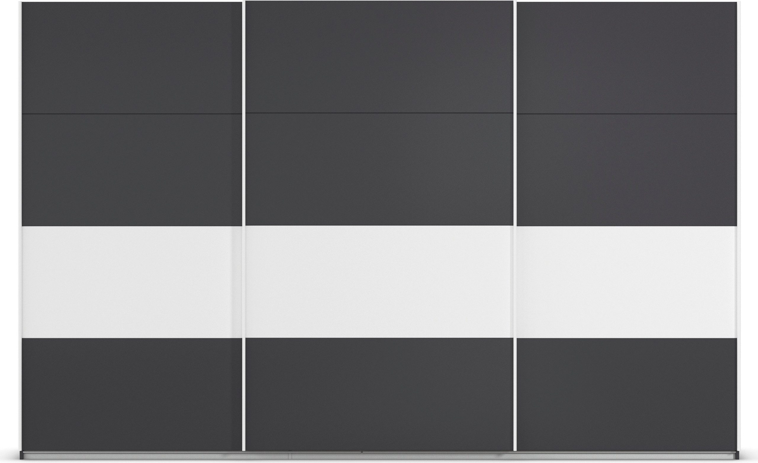 rauch Schuifdeurkast Kledingkast Kast Garderobe CORTONA inclusief indeling, 2 stoffen dozen en extra planken