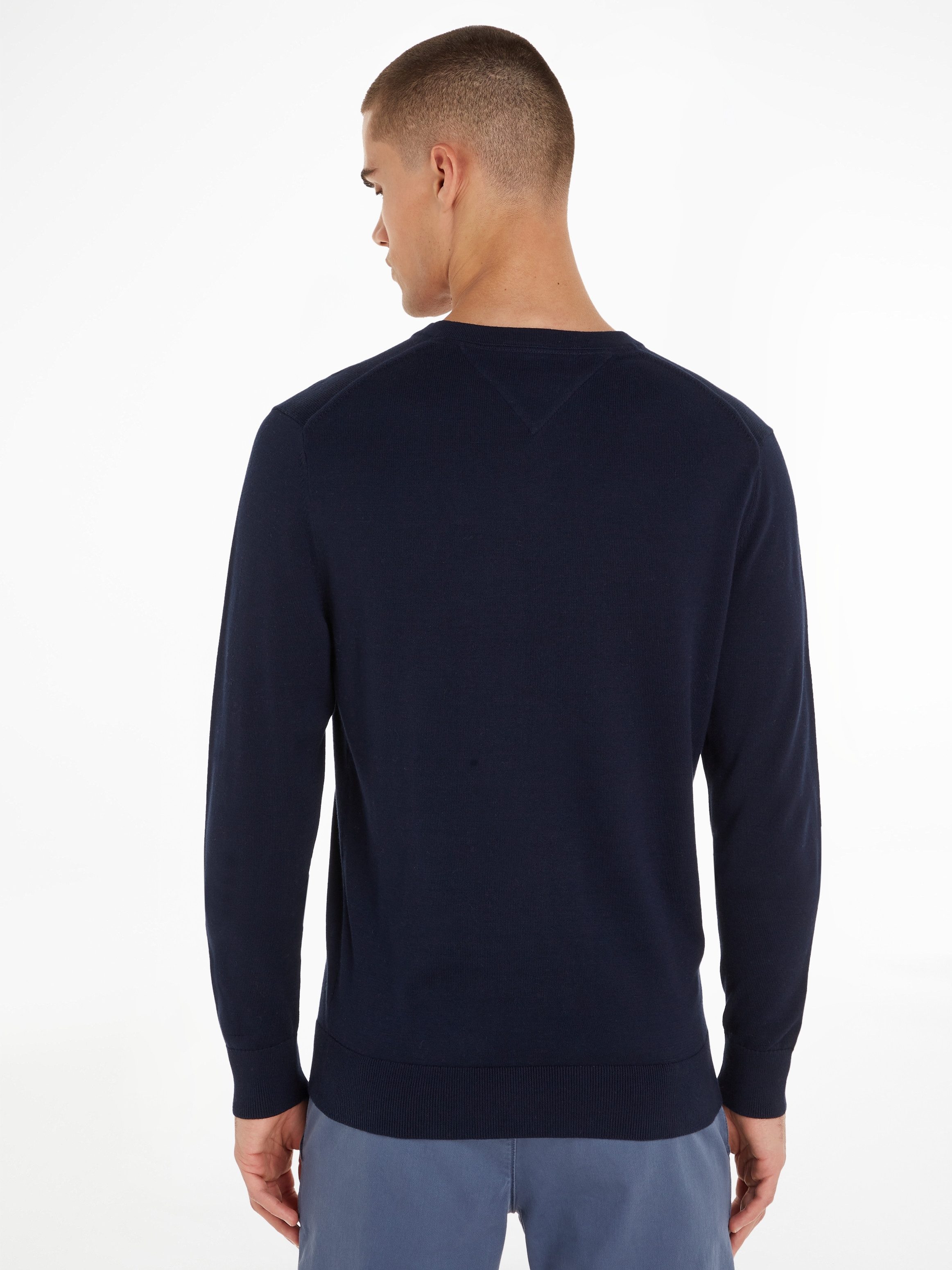Tommy Hilfiger Gebreide trui ESSENTIAL COTTON V NECK