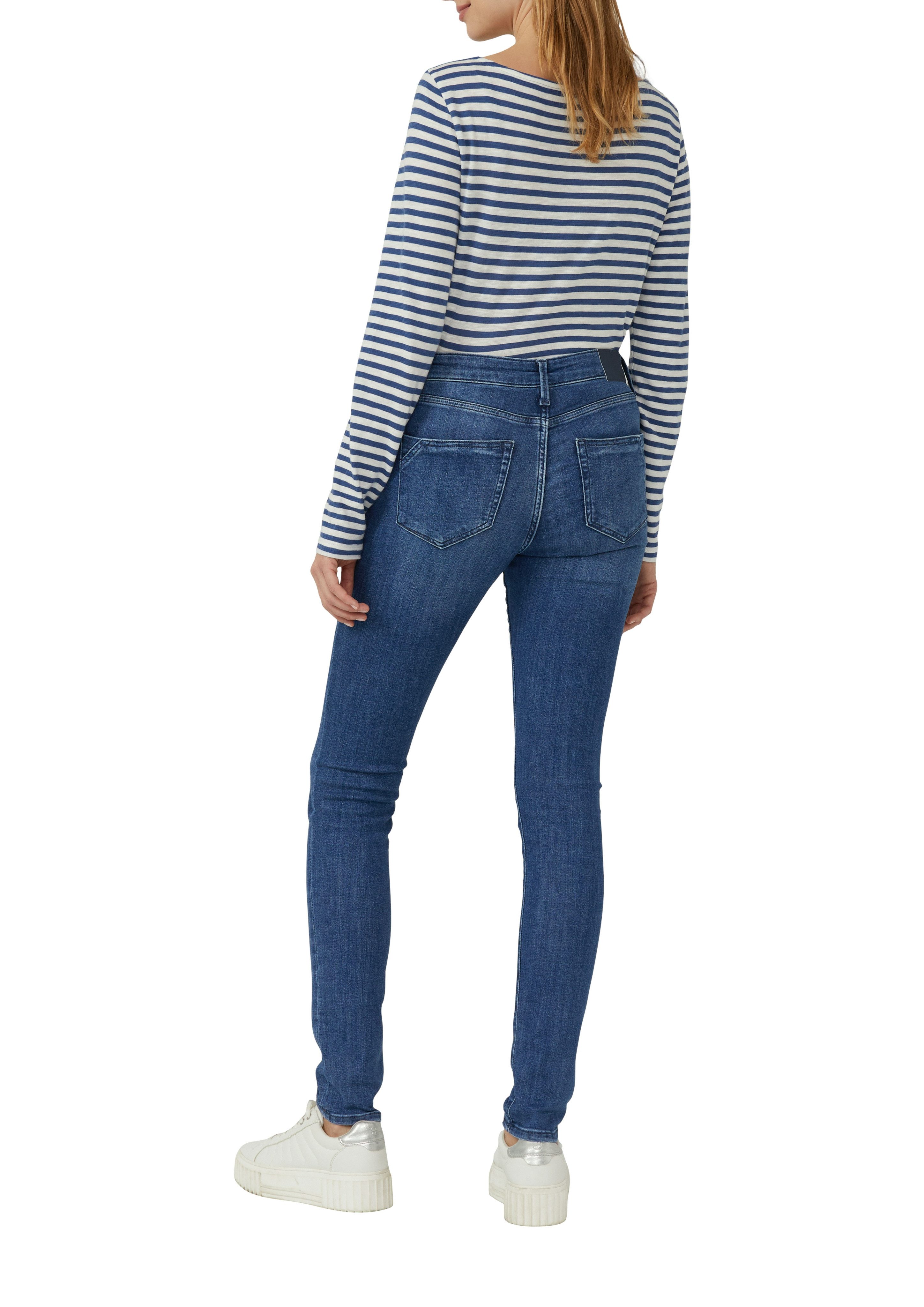 s.Oliver Skinny fit jeans Izabell in coole, verschillende wassingen