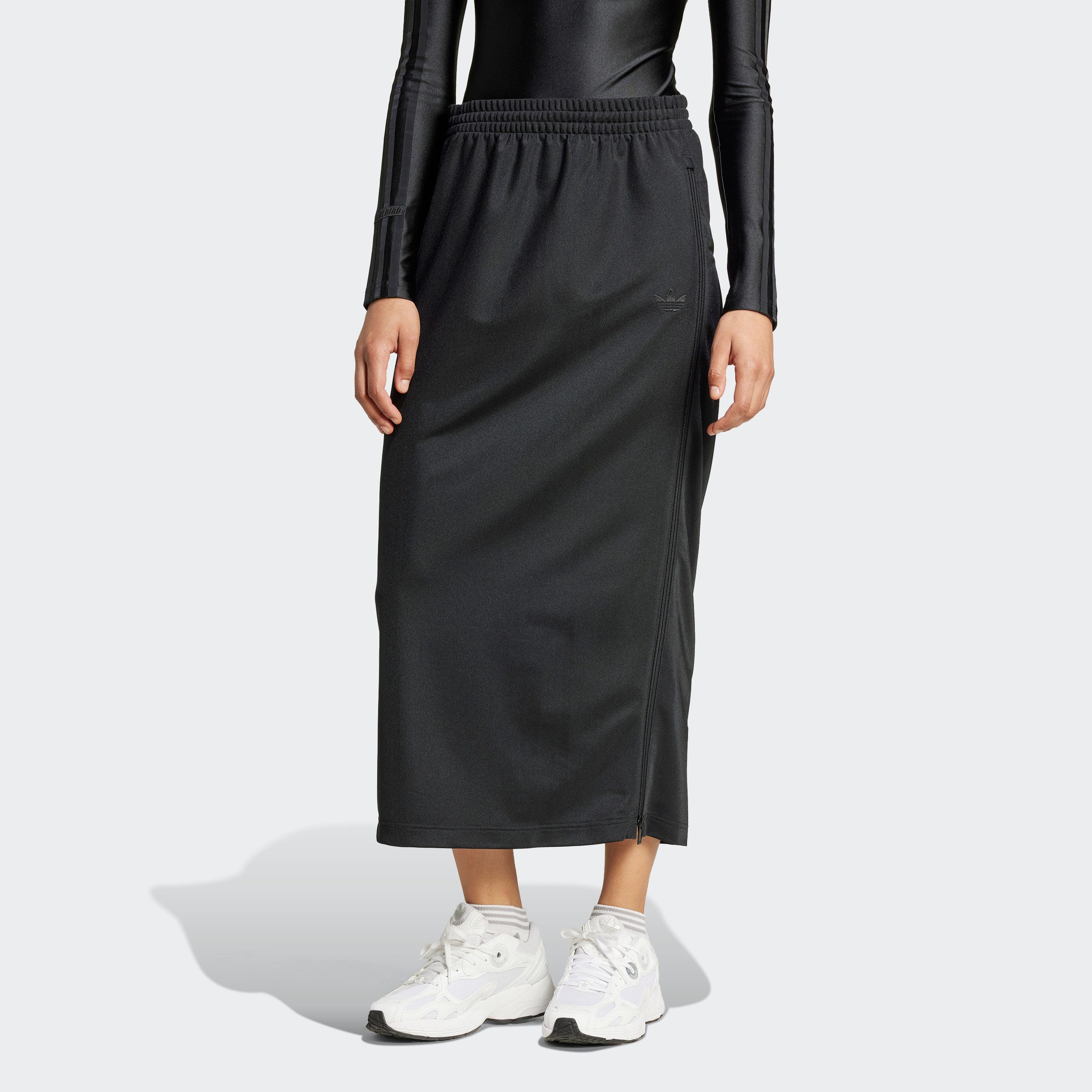 Adidas Firebird Zip-Up Maxi Skirt