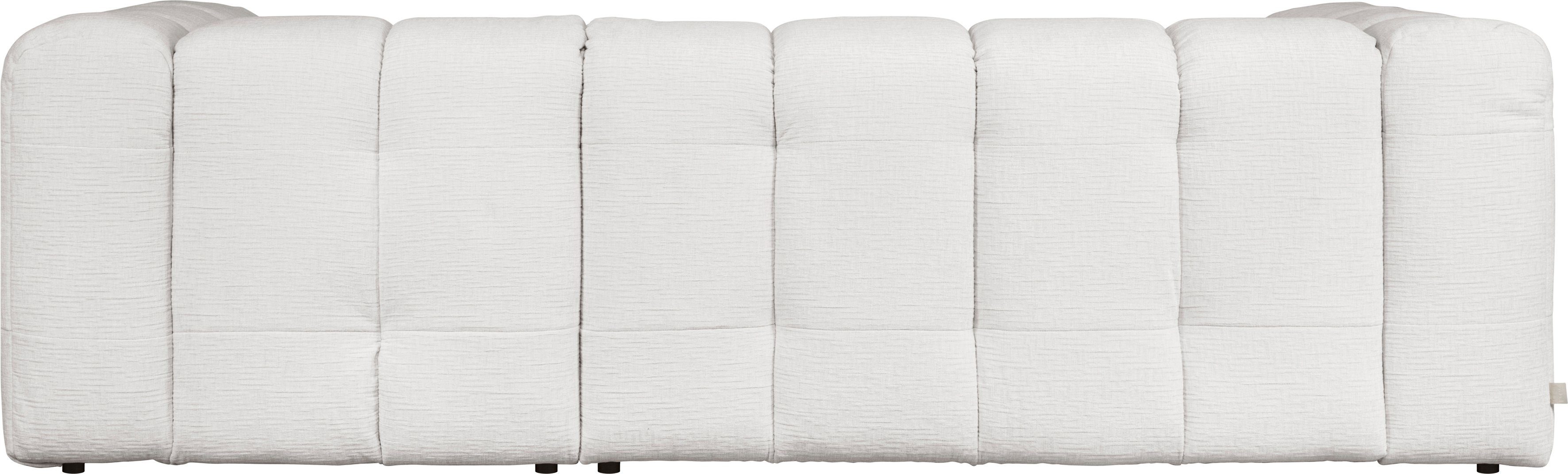 LeGer Home by Lena Gercke Hoekbank TALISHA L-Form Designersofa, moderne Steppung, B/T/H: 276/178/75 cm modern gestikt patroon, hoog zitcomfort