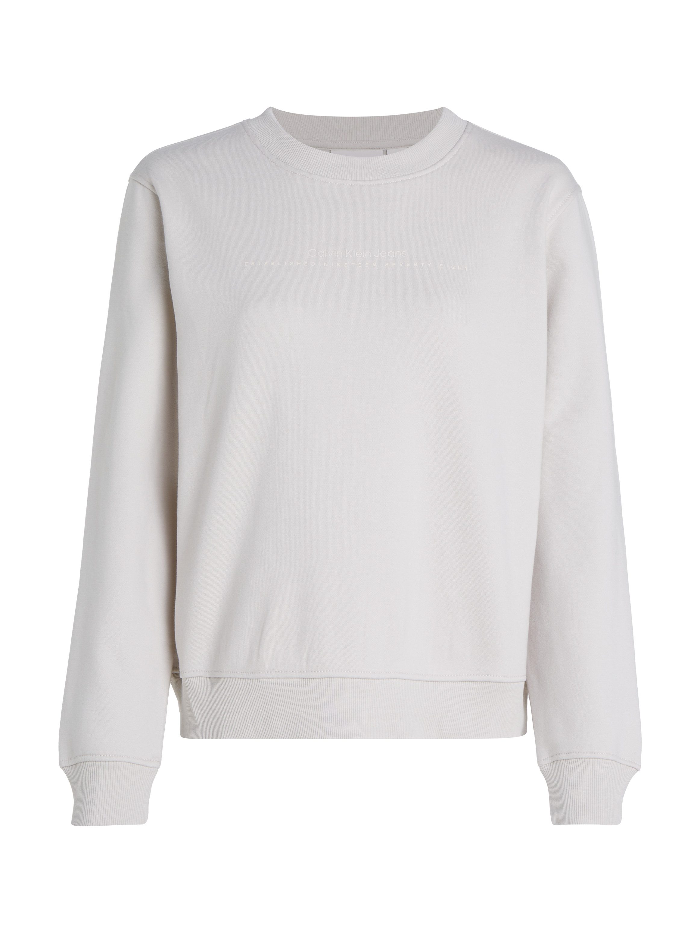 Calvin Klein Sweatshirt INSTITUTIONAL GRAPHIC CREWNECK