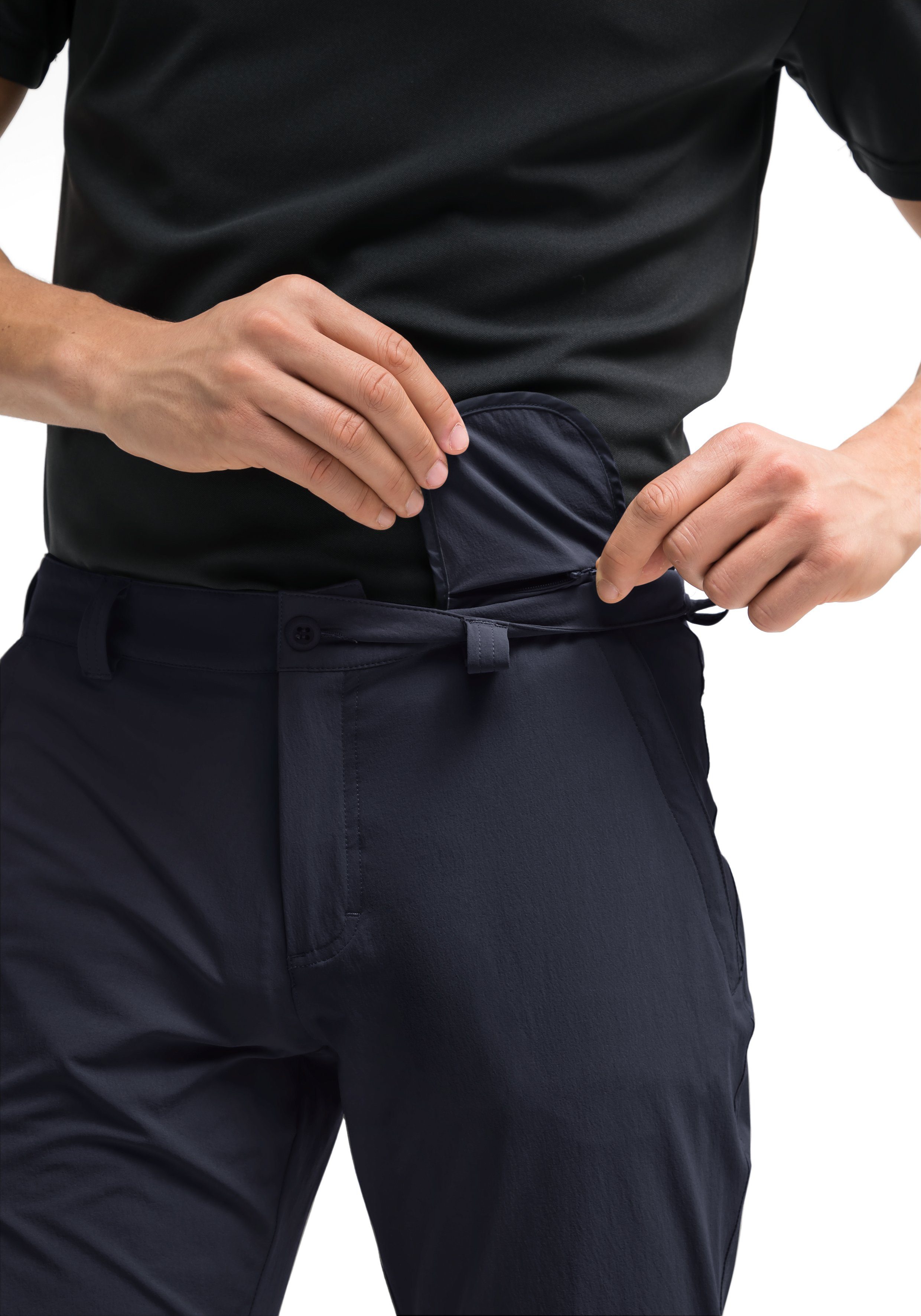 Maier Sports Functionele broek Torid slim Heren wandelbroek, ademende outdoor-broek, 4 zakken, slim fit