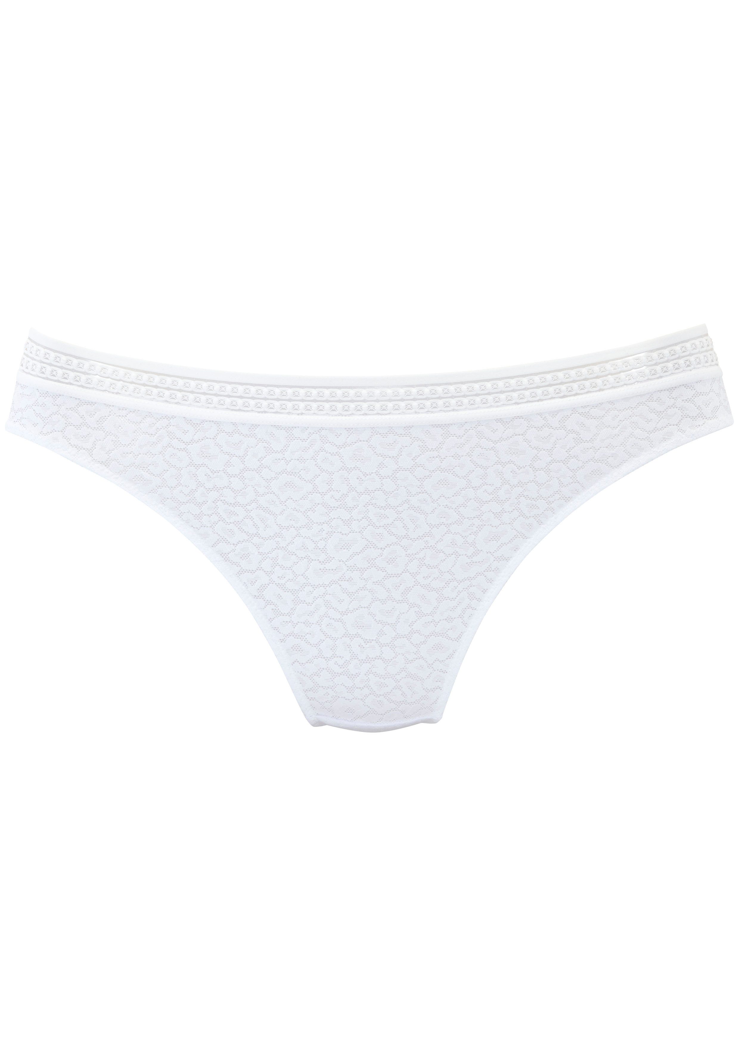 Lascana String Freya van kant in leoprint met modieuze band, sexy lingerie