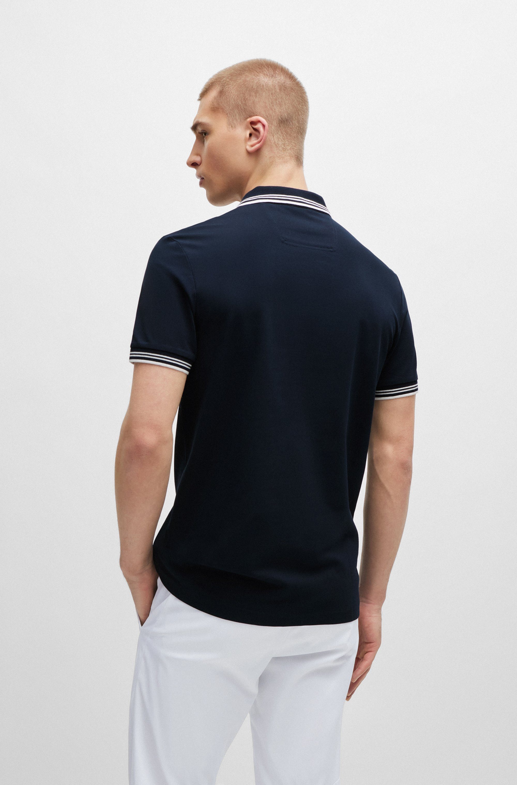 BOSS GREEN Poloshirt Paul met een polokraag