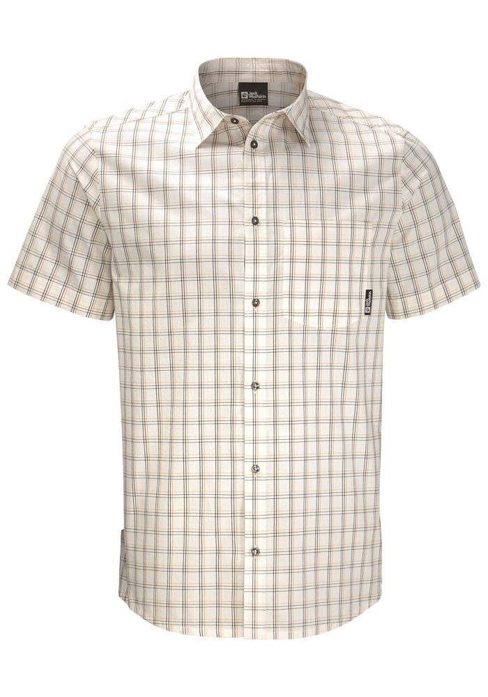 Jack Wolfskin Overhemd met korte mouwen HOT SPRINGS SHIRT M