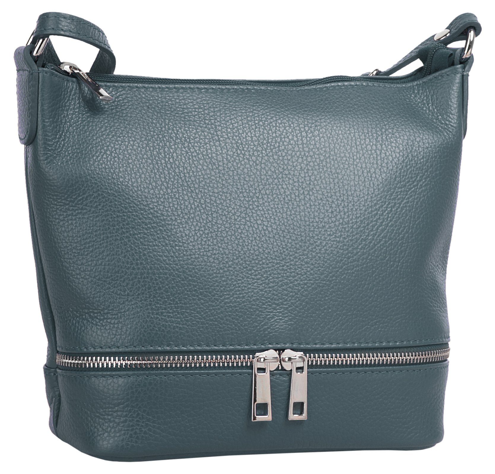 Cluty Schoudertas echt leer, made in italy