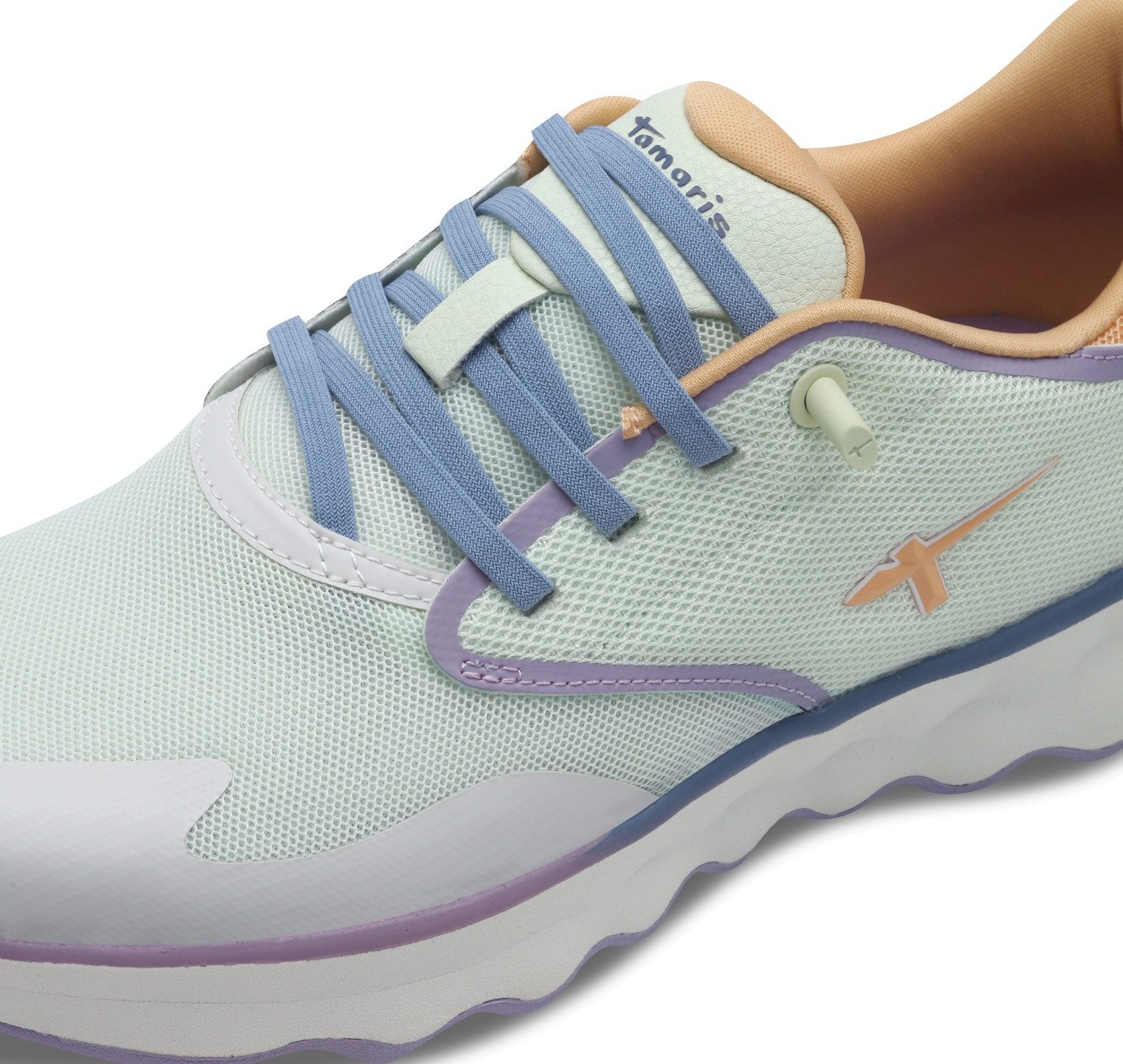 Tamaris Slip-on sneakers Nowana , vrijetijdsschoen, lage schoen, slippers met ortholite-uitrusting