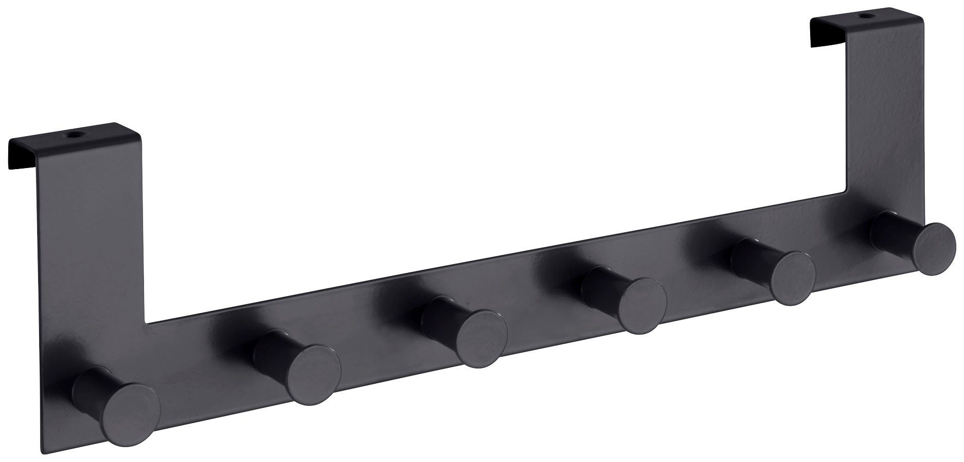 WENKO Kapstok Deurgarderobe Celano met 6 haken, voor deurprofielen tot 2 cm