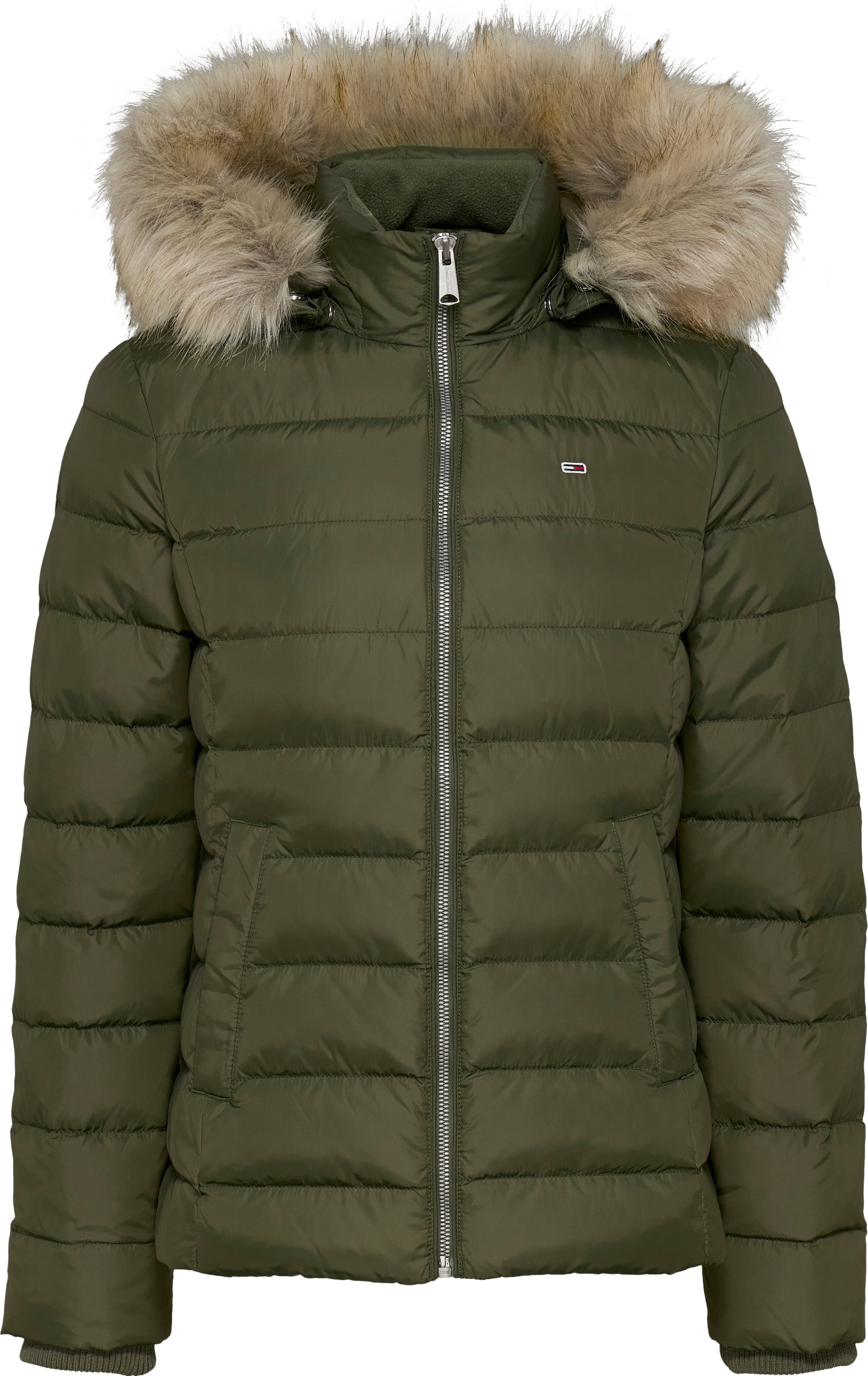 TOMMY JEANS Gewatteerde jas TJW BASIC HOODED DOWN JACKET EXT