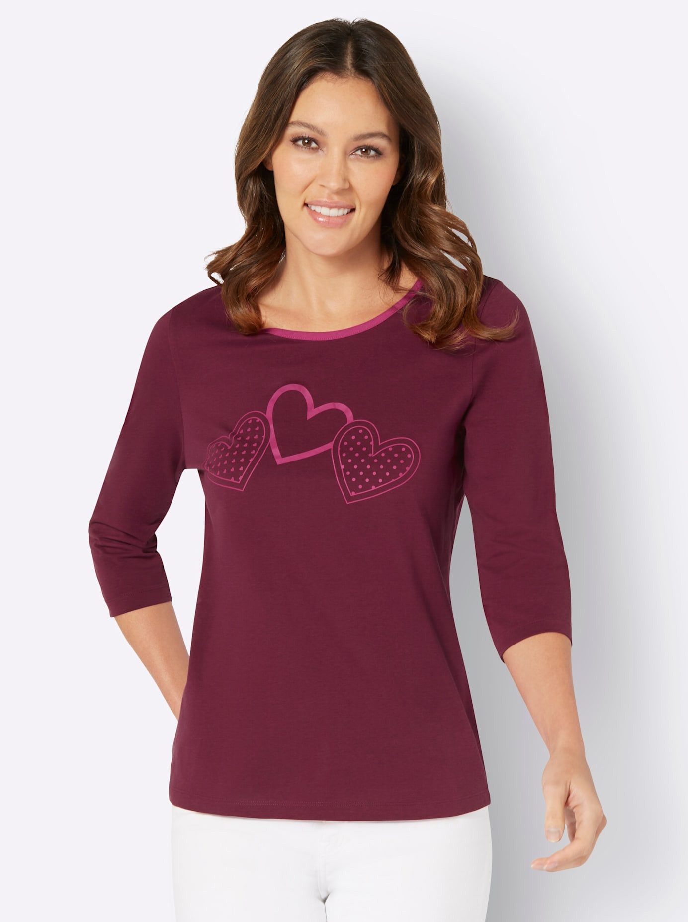 Classic Basics Shirt met 3 4 mouwen Shirt met 3 4-mouwen (1-delig)