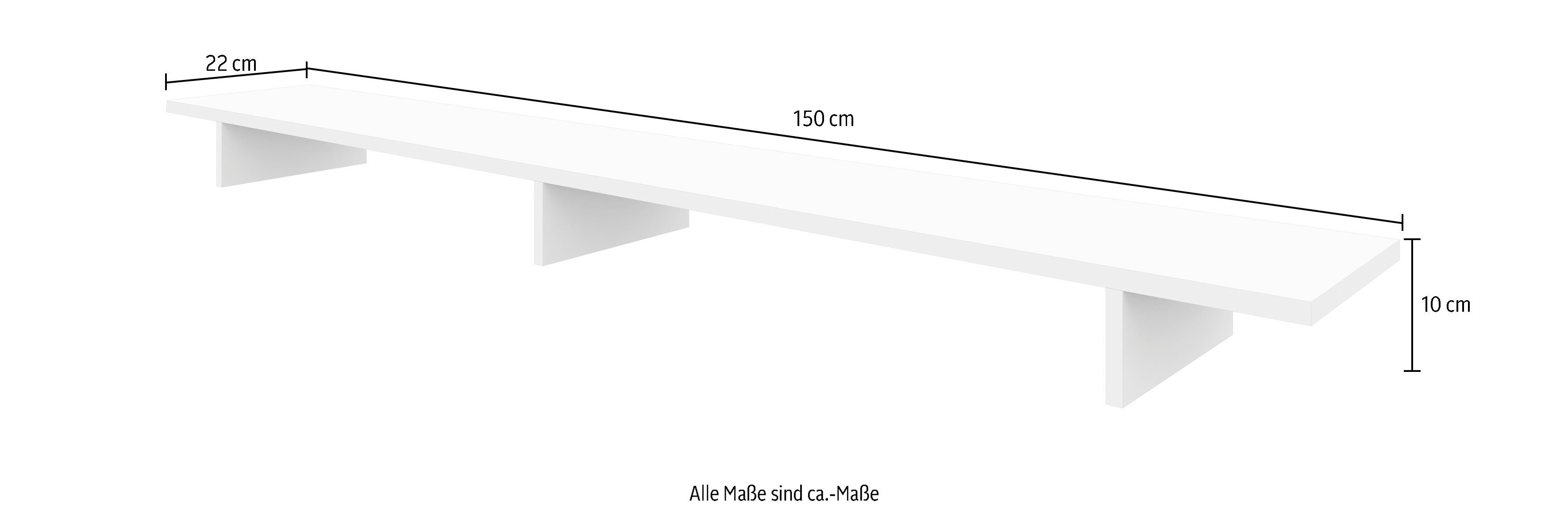 borchardt Möbel Bureau-opzetkast WALLIS 150 cm breed