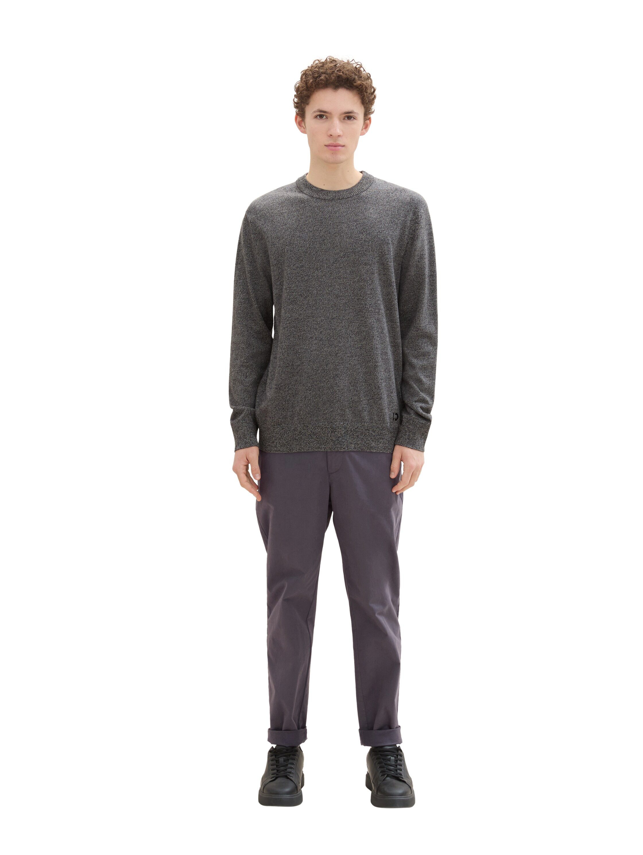 Tom Tailor Denim Gebreide trui in gemêleerde look