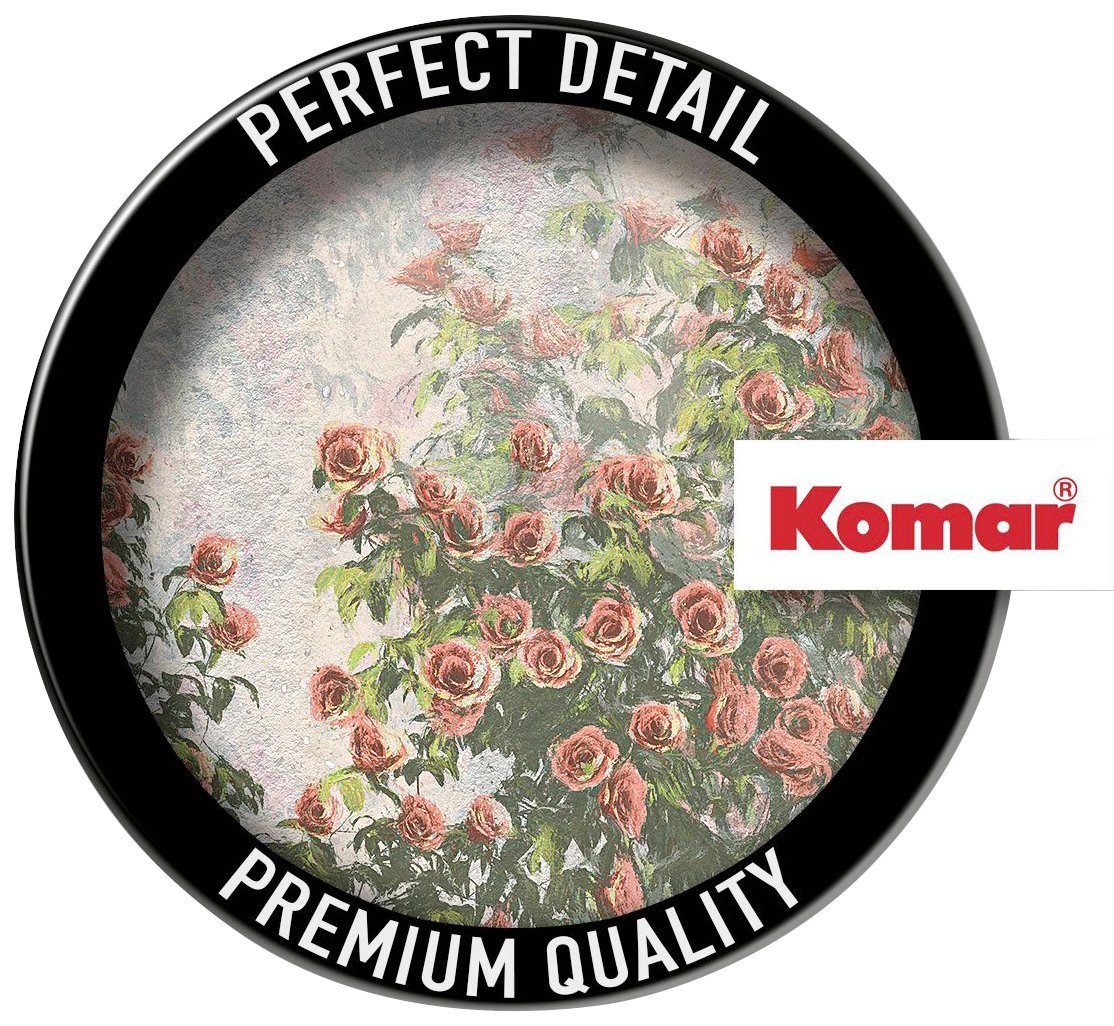 Komar Vliesbehang Digitale print vlies - Wall Roses - Afmeting 300 x 250 cm (1 stuk)