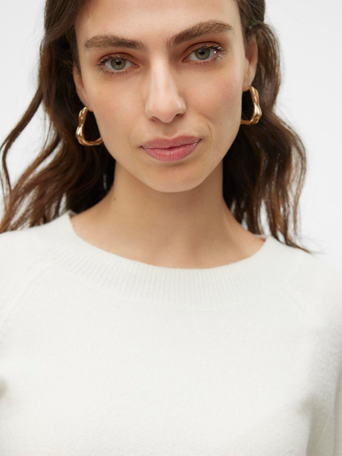Vero Moda Trui met ronde hals VMDOFFY LS O-NECK BLOUSE GA NOOS