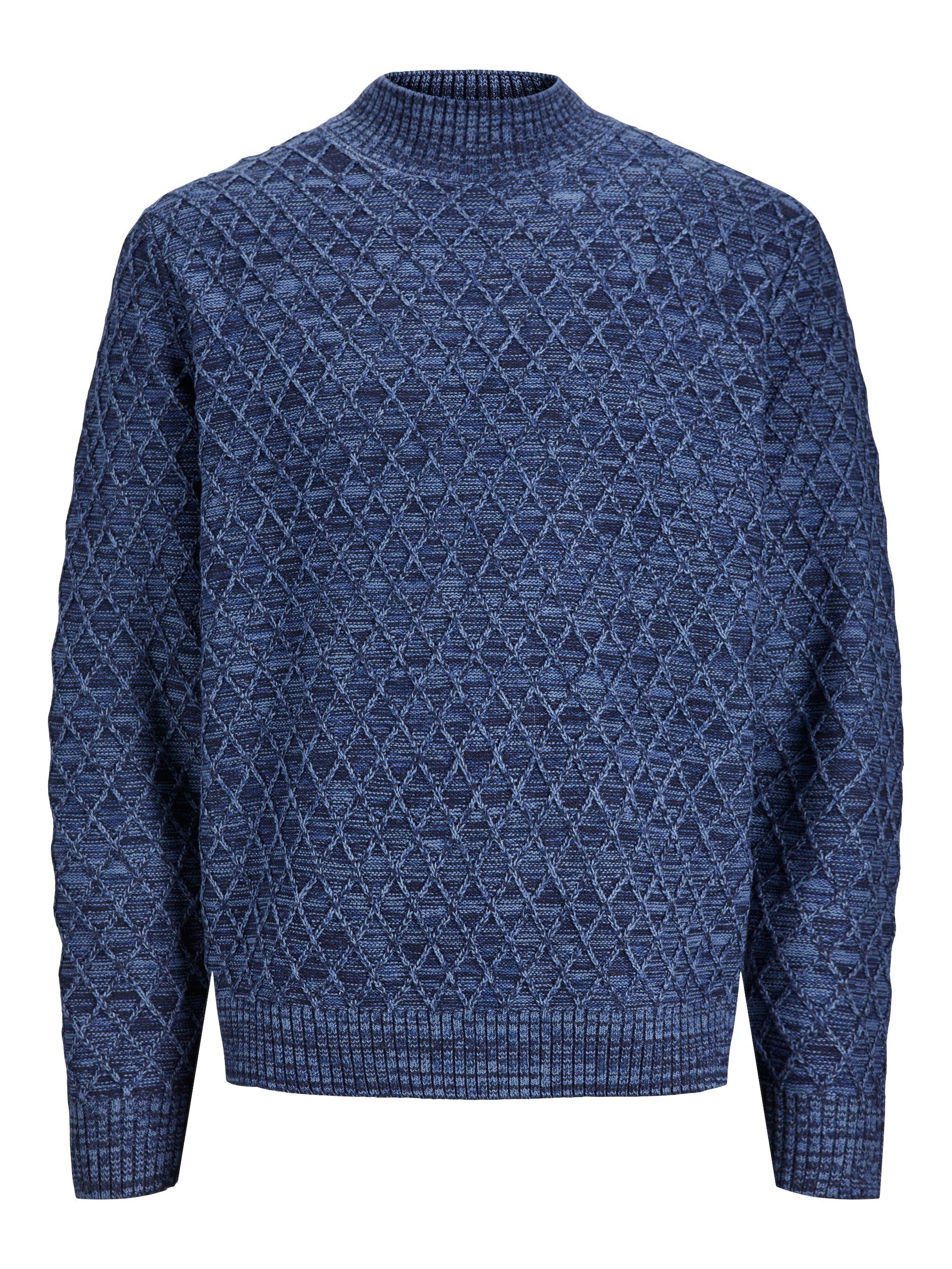 Jack & Jones Trui met staande kraag JPRCCZIGGI KNIT MOCK NECK LN
