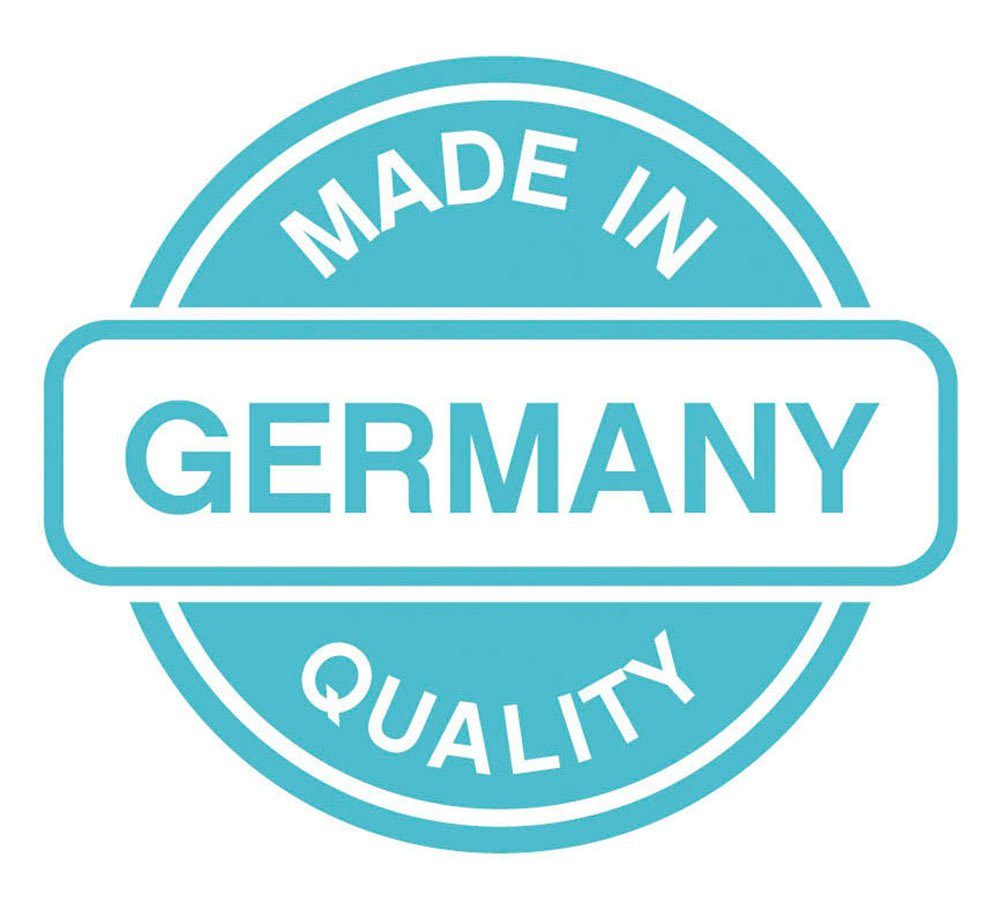 Saphir Badkamerserie Quickset 2-delig, keramieken opzetwasbak met led-spiegel Wastafelmeubel 73 cm breed, inclusief deurdemper, 2 laden (5-delig)