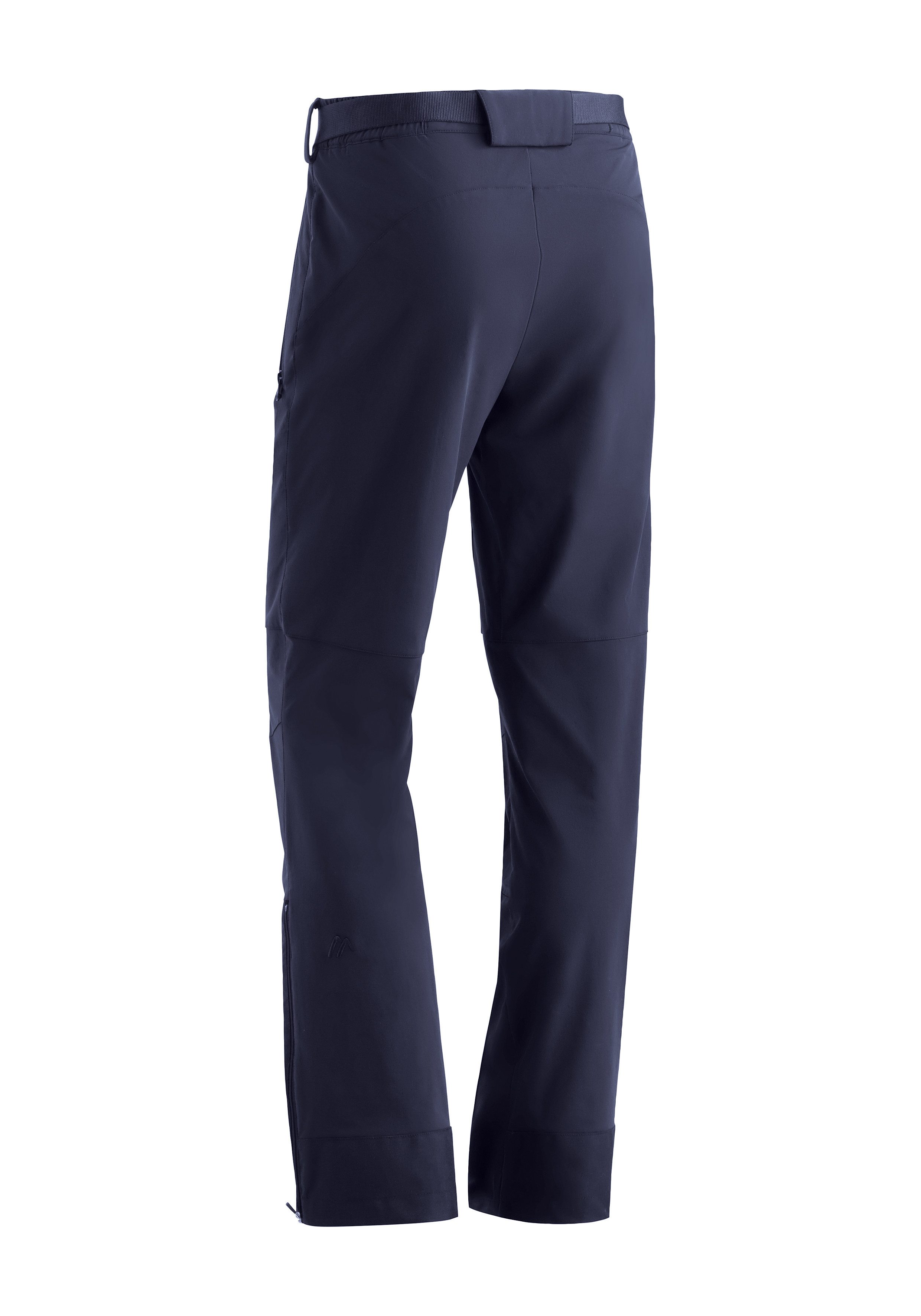 Maier Sports Outdoorbroek Halitit M Heren functionele broek, robuuste wandelbroek, 3 zakken + riem, regular fit