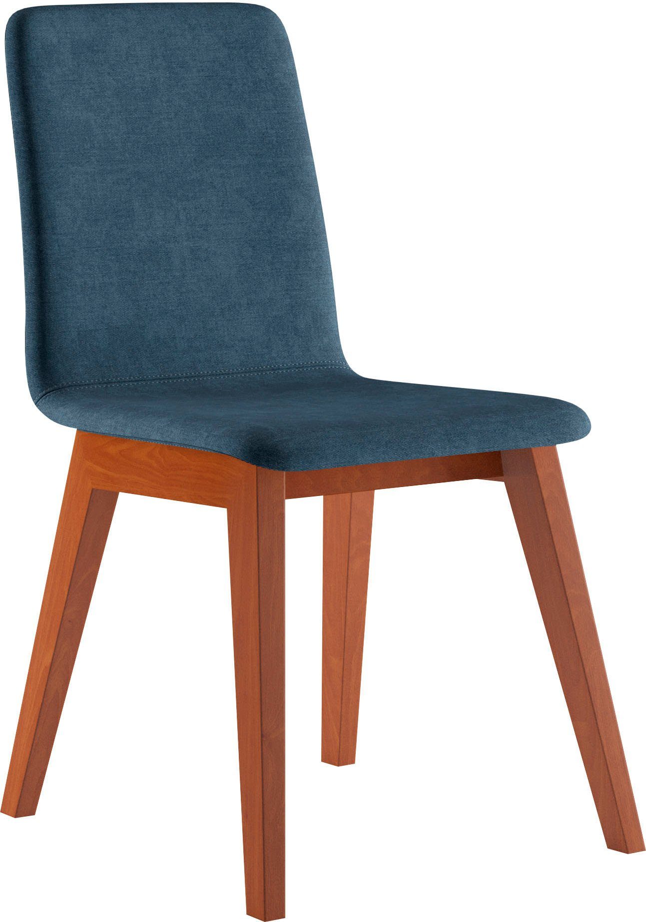 INOSIGN Stoel Sandy met verschillende stoelpootkleuren en kleurvarianten, zithoogte 47 cm (2 stuks)