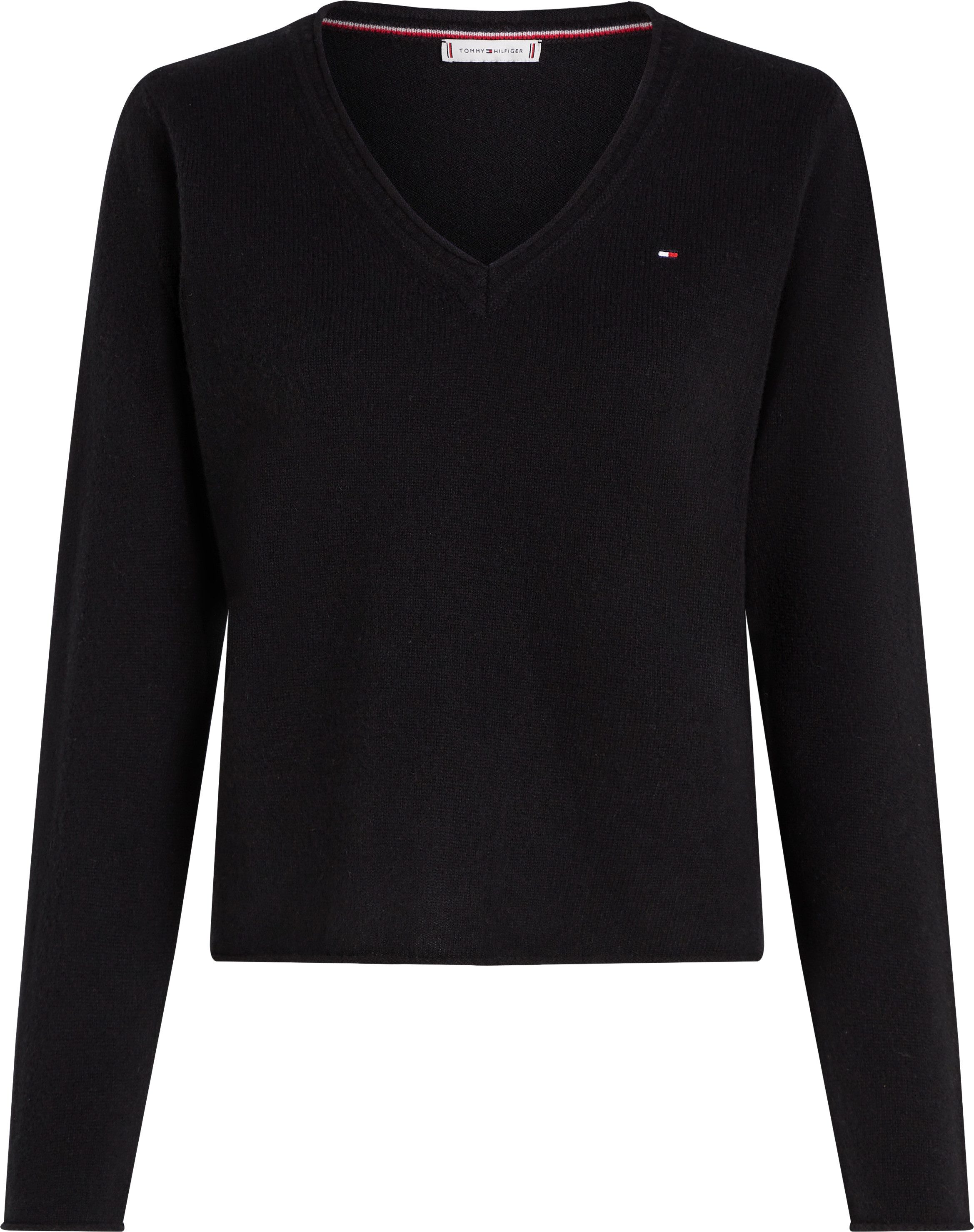 Tommy Hilfiger Gebreide trui SOFT WOOL V-NK SWEATER