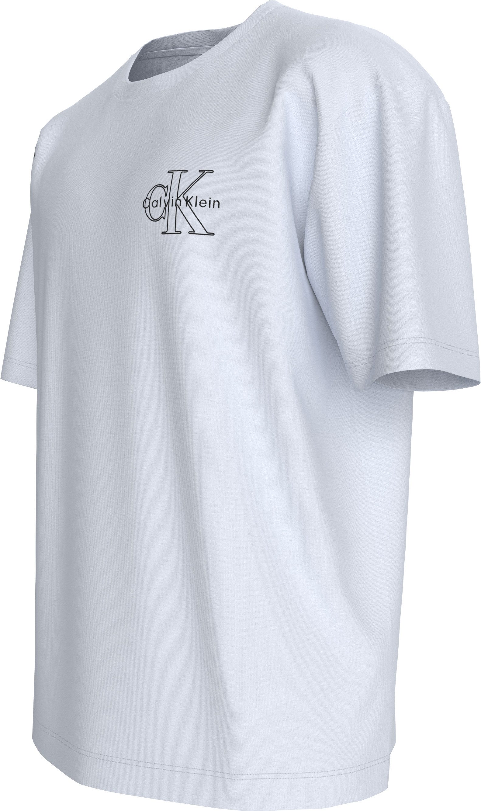 Calvin Klein T-shirt A- SS REL SEASONAL MONOLOGO TEE