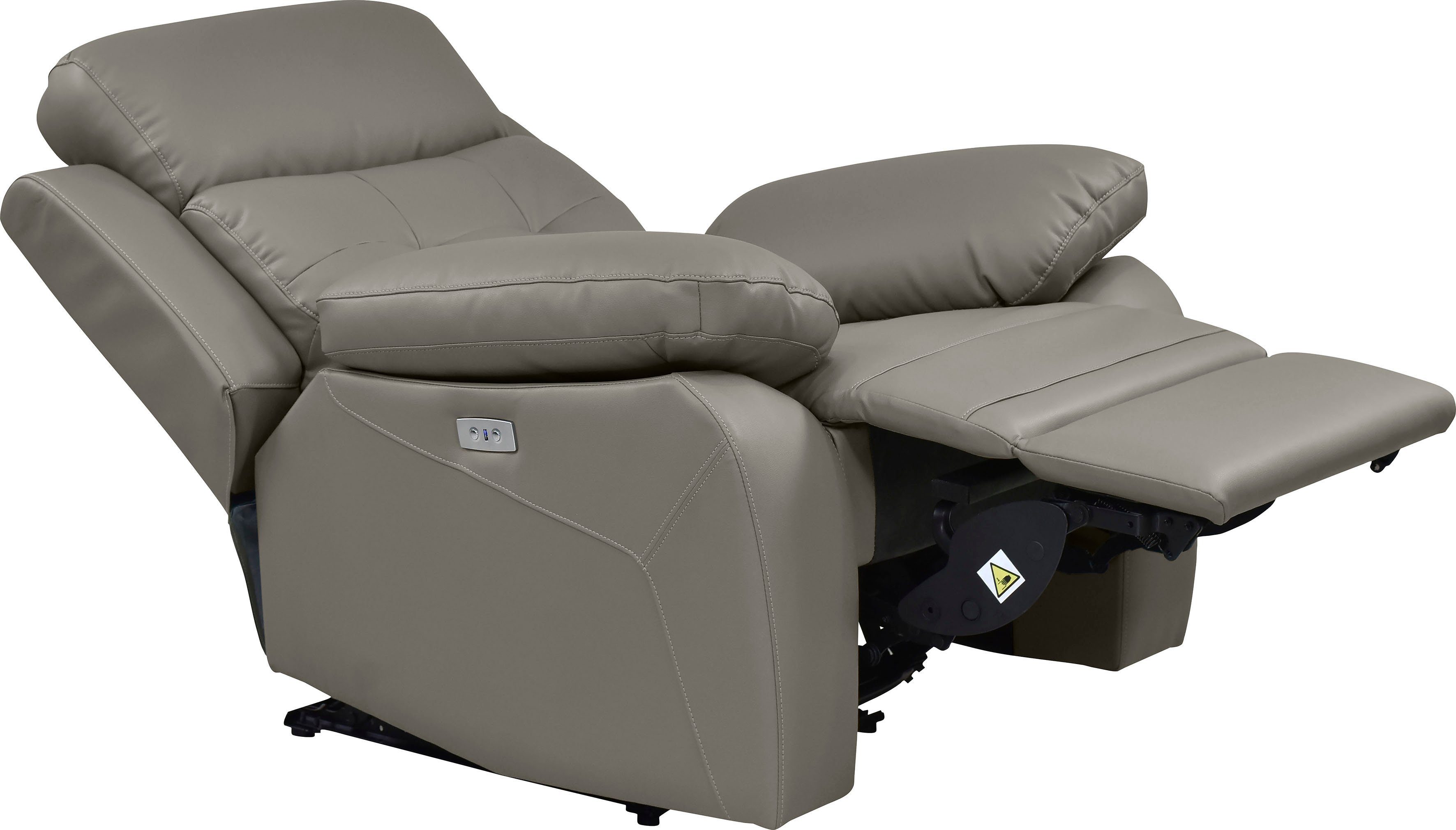 Home affaire Relaxfauteuil Lannilis, fauteuil met slaapfunctie, TV-stoel voor woonkamer